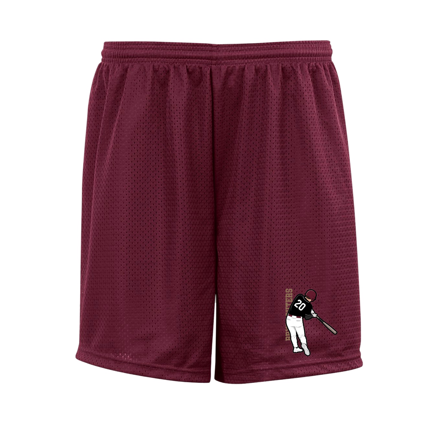 Shorts — Name Vertical in Cardinal