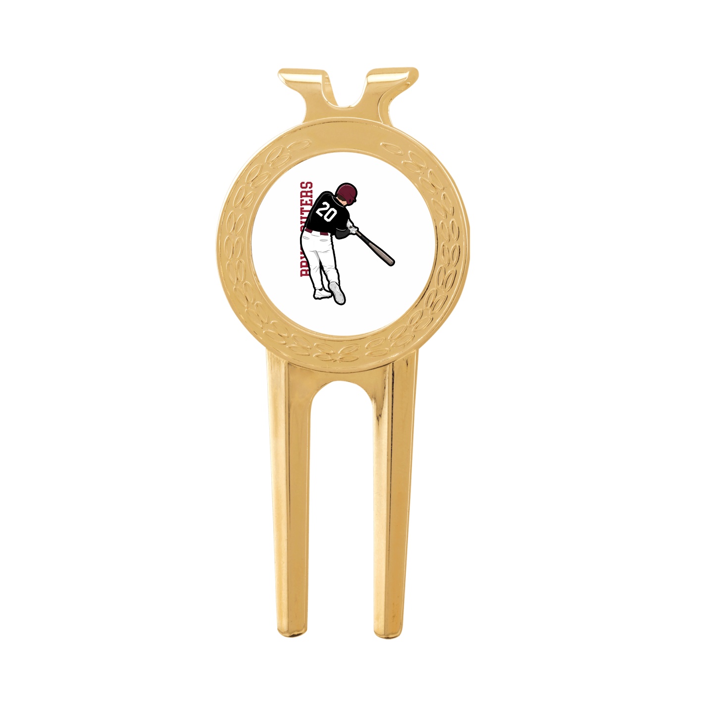 Divot Tool with Ball Marker — Name Vertical in Classic