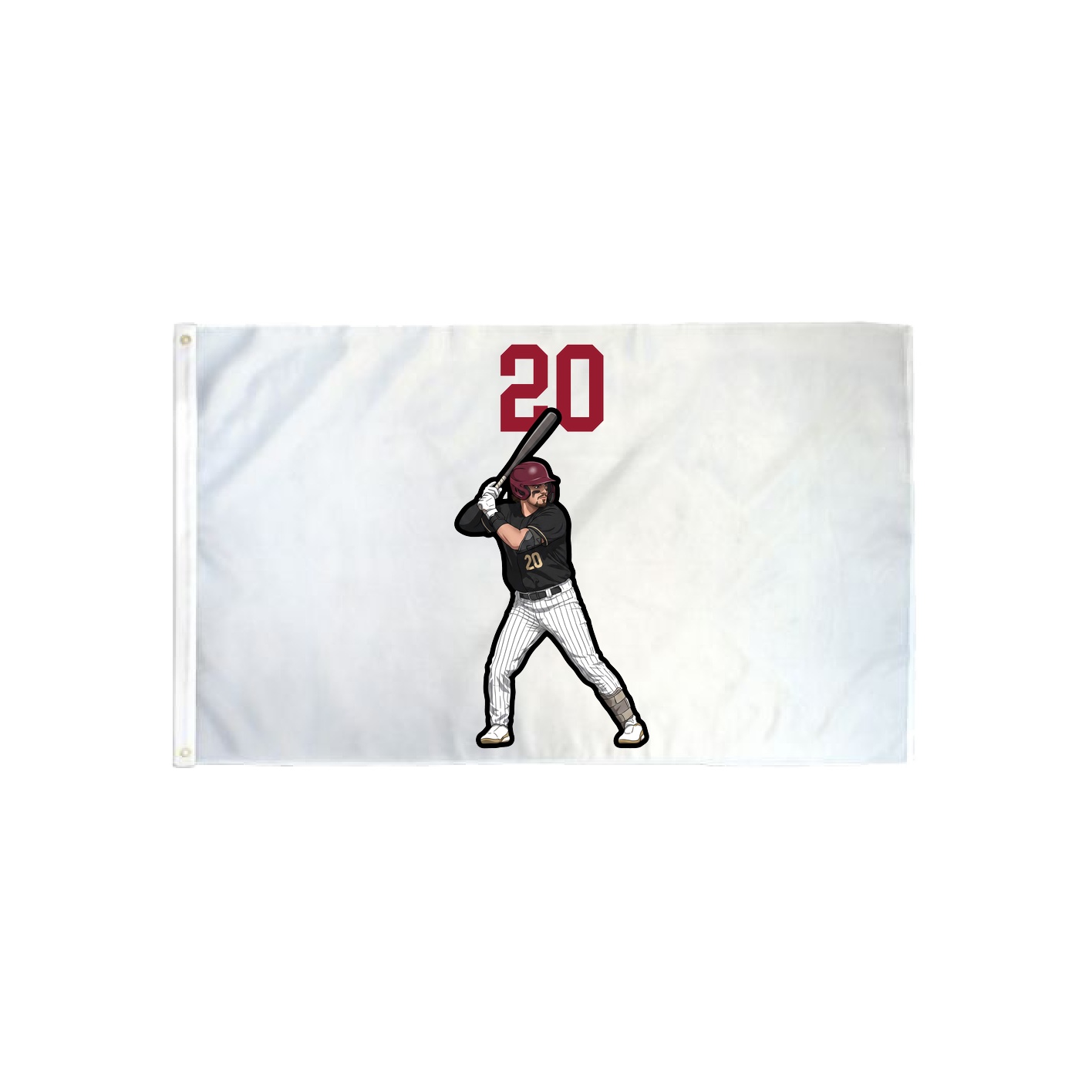 3x5 Flag — Number Top in Classic