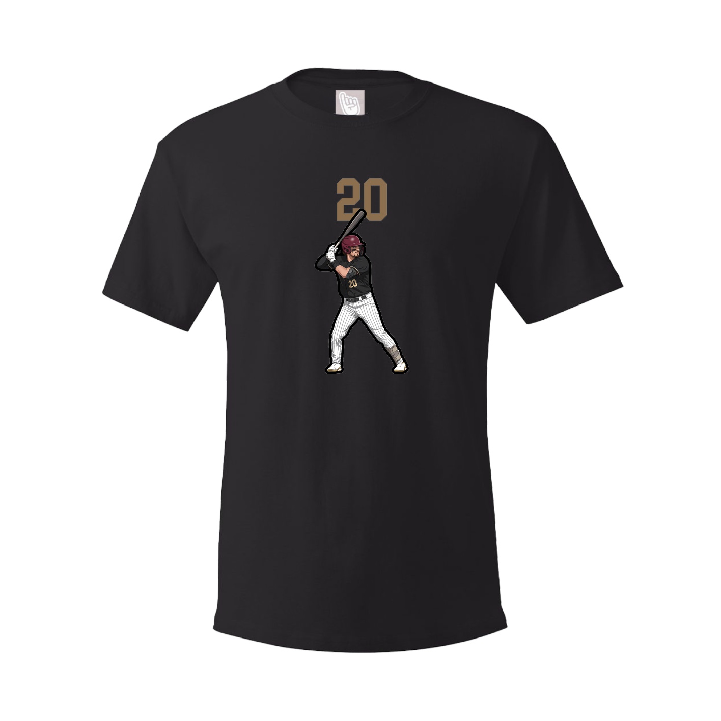 Tee — Number Top in Black