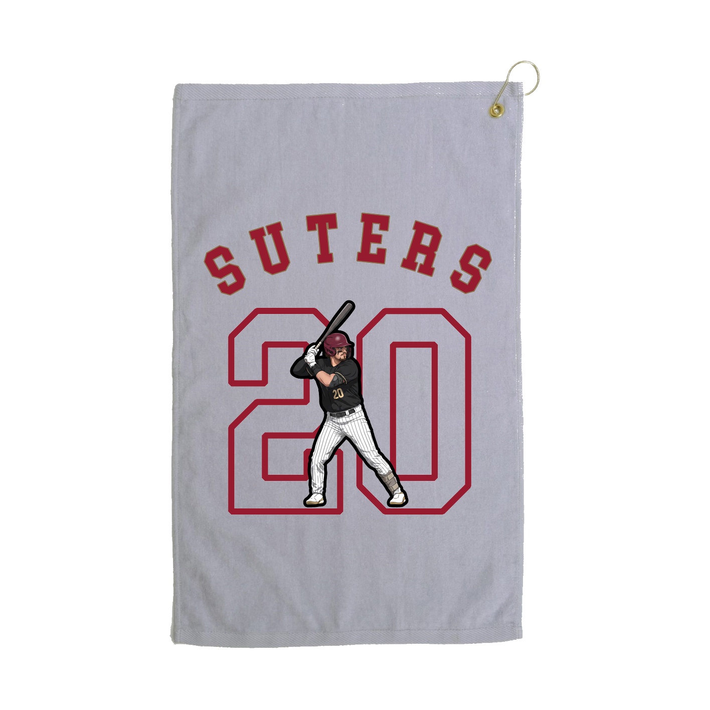 Golf Towel — Shirsey Arch in Grey