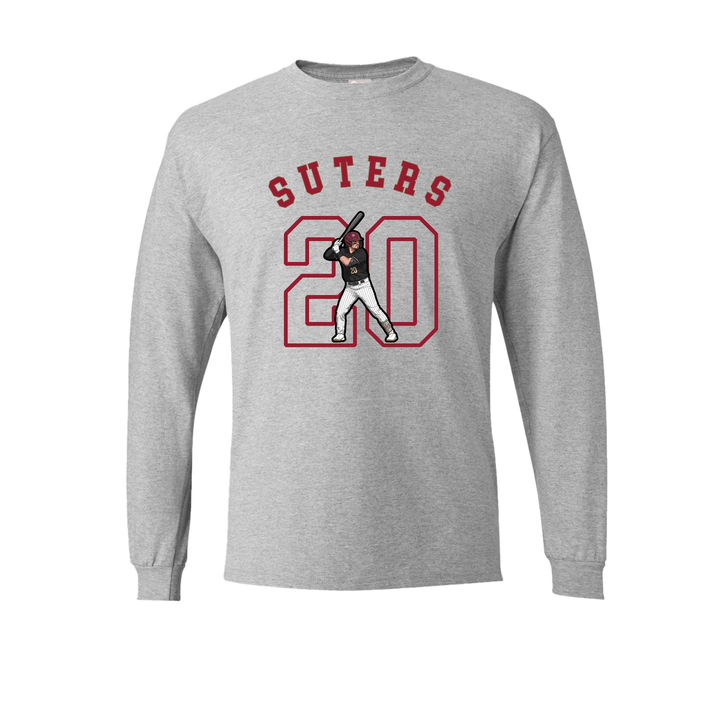 Long Sleeve Tee — Shirsey Arch in Grey