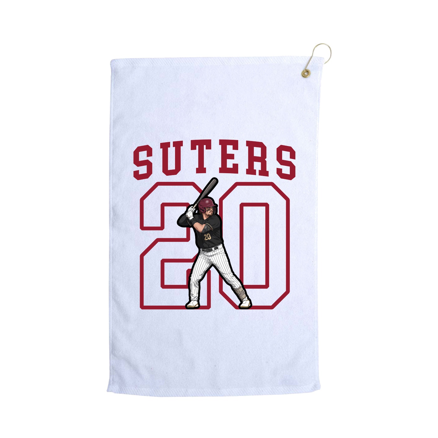 Golf Towel — Shirsey in White