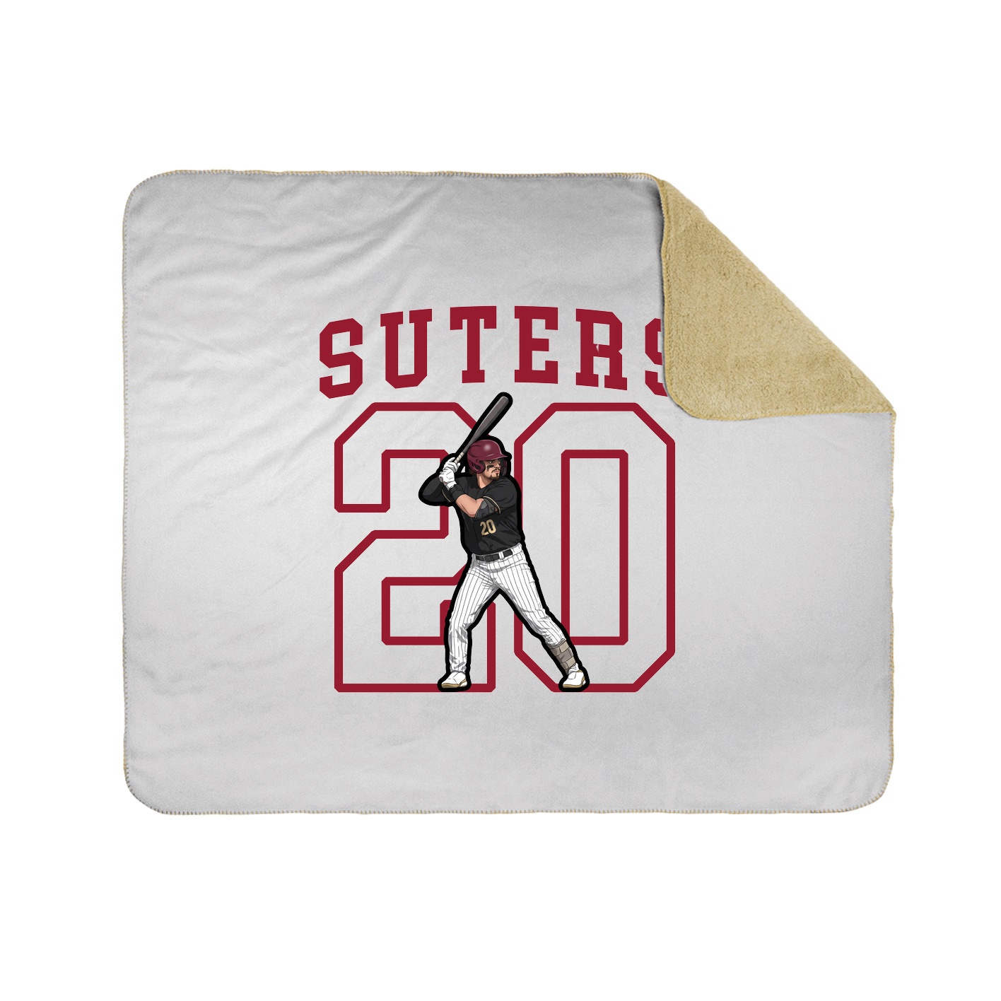 50x60 Sherpa Lined Throw Blanket