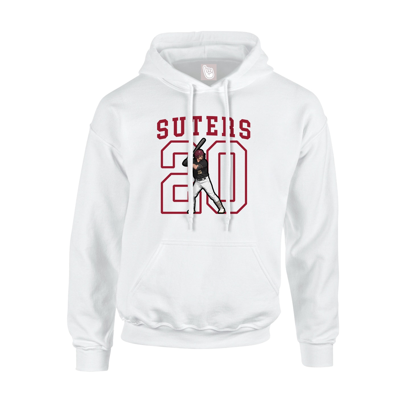 Youth Hoodie — Shirsey in White