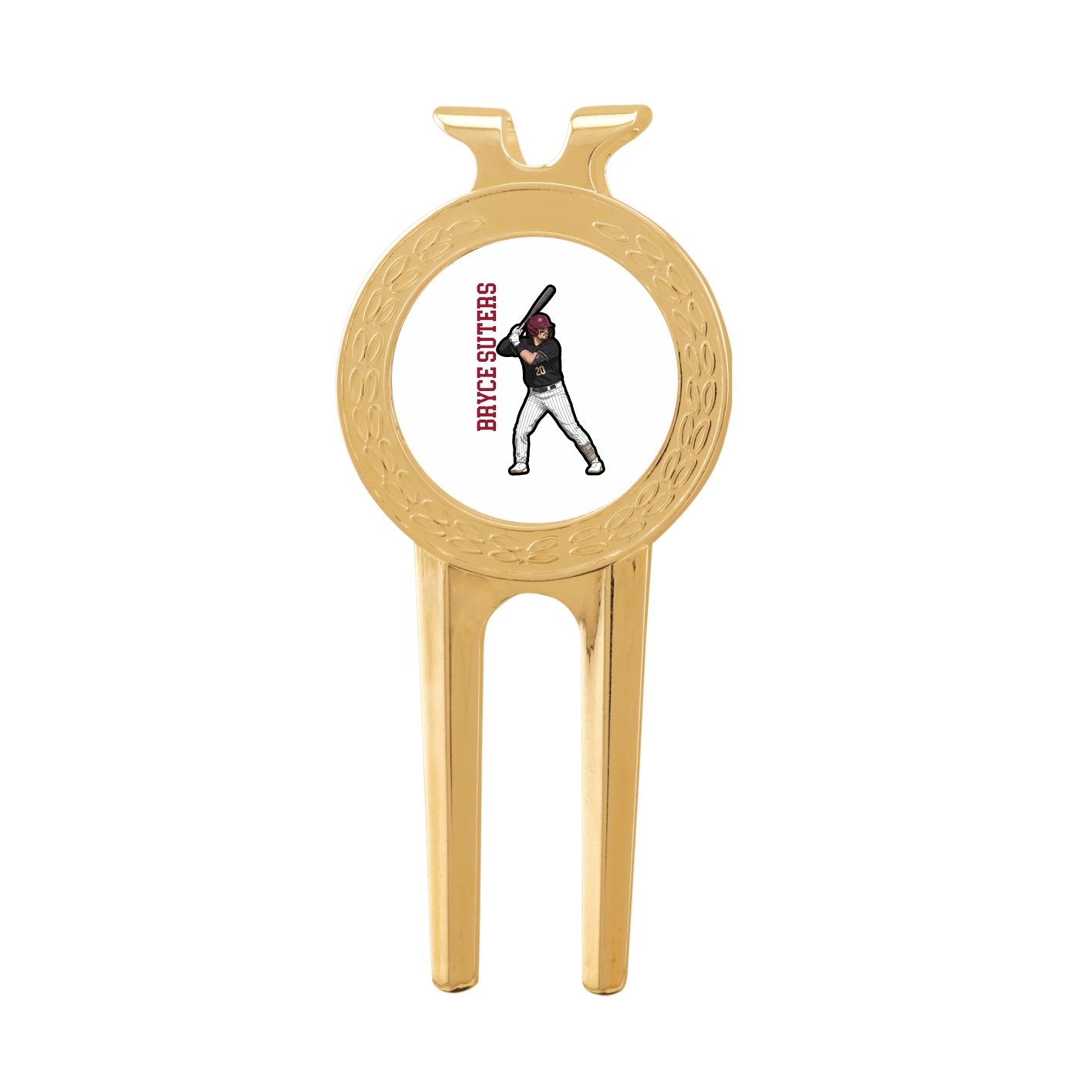 Divot Tool with Ball Marker — Name Vertical in Classic