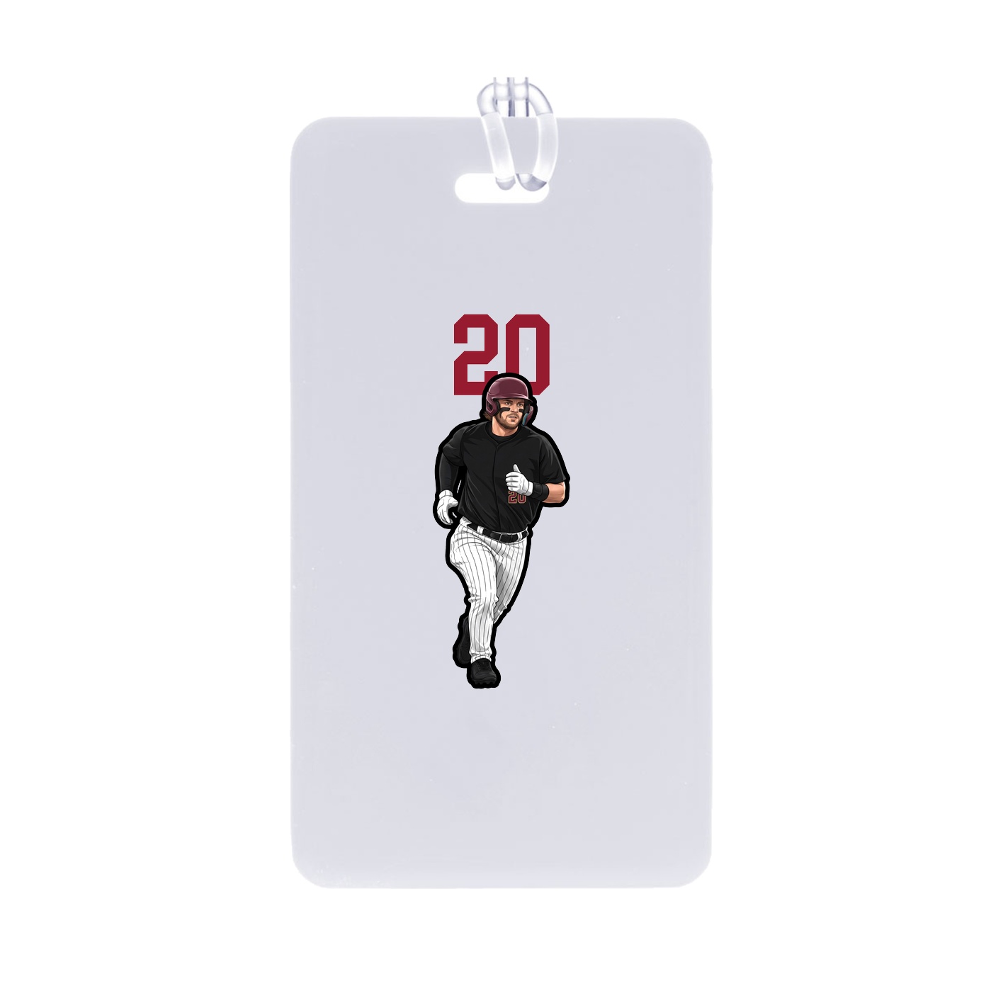 Bag Tag — Number Top in Classic
