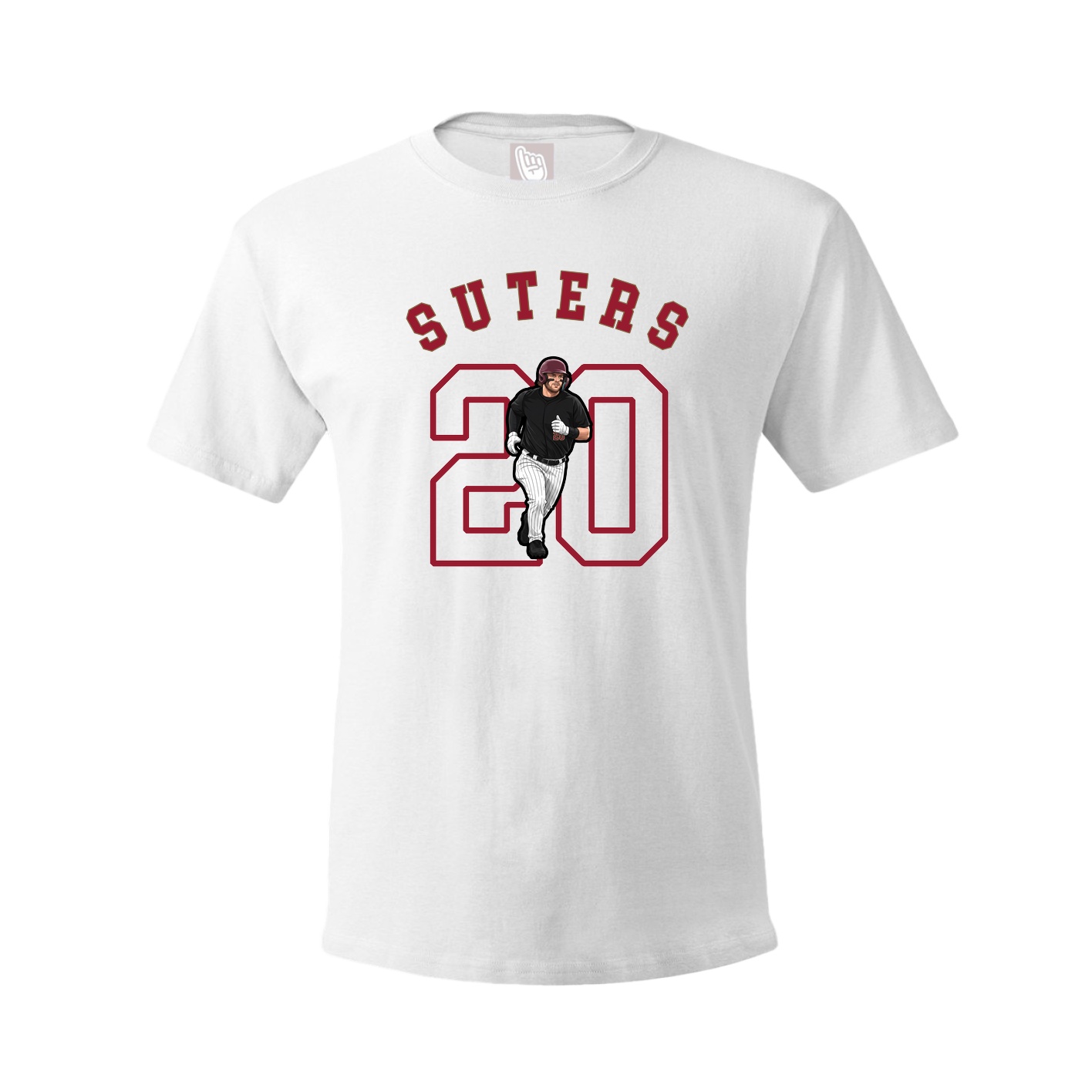 Tee — Shirsey Arch in White