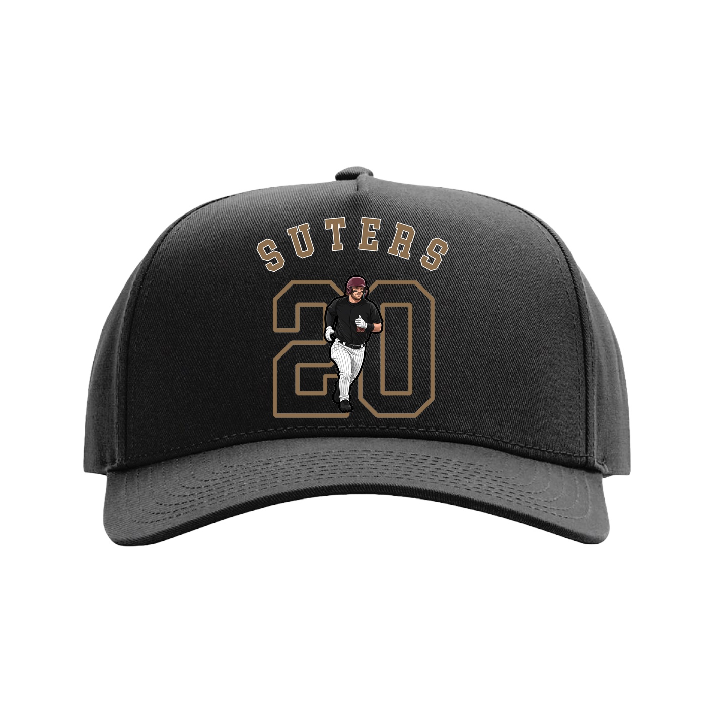 Full Fabric Five-Panel Champ Cap
