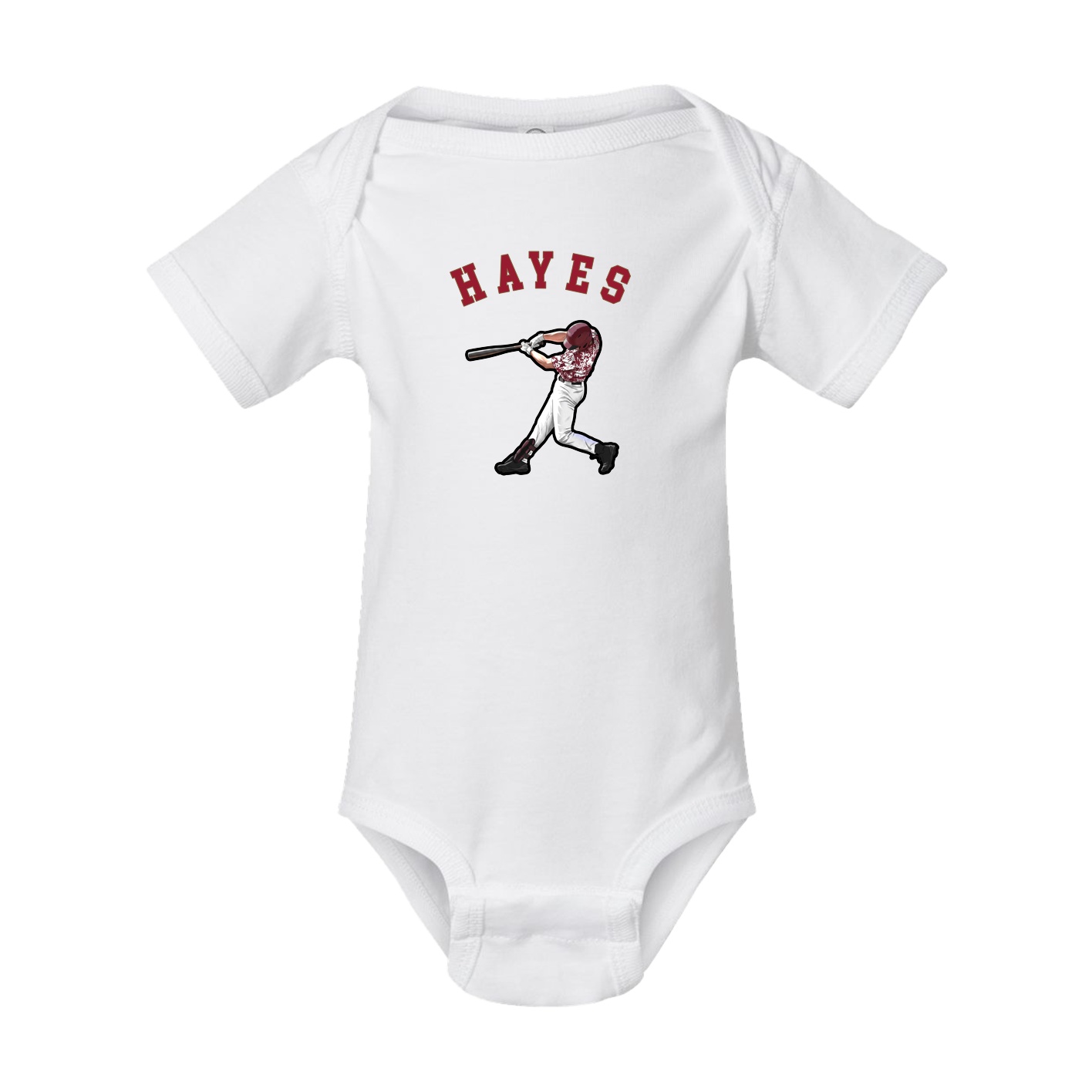 Baby Onesie — Shirsey Arch in White