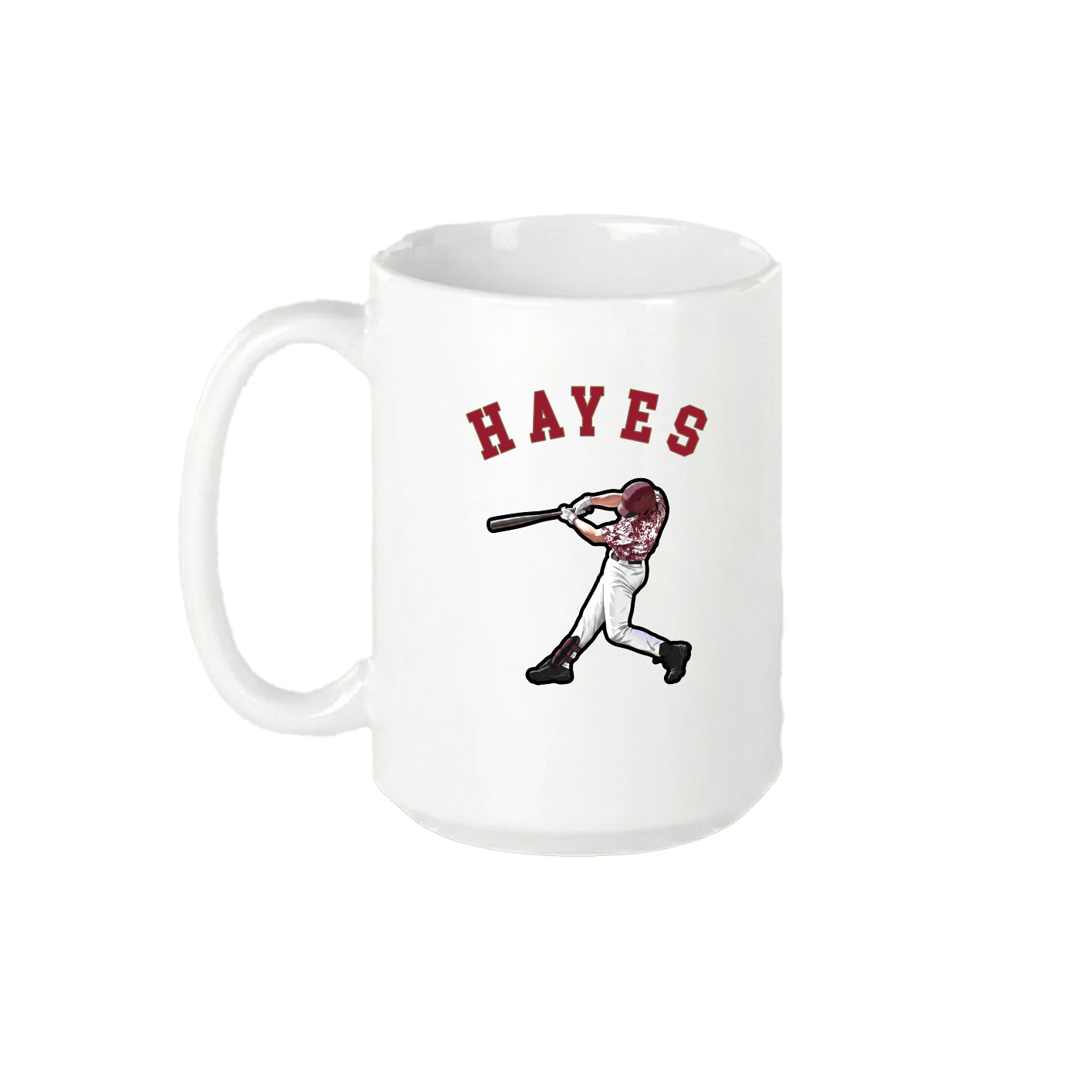15oz Coffee Mug — Shirsey Arch in White