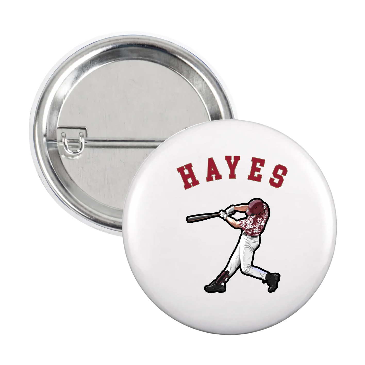 Game Day Button — Shirsey Arch in White
