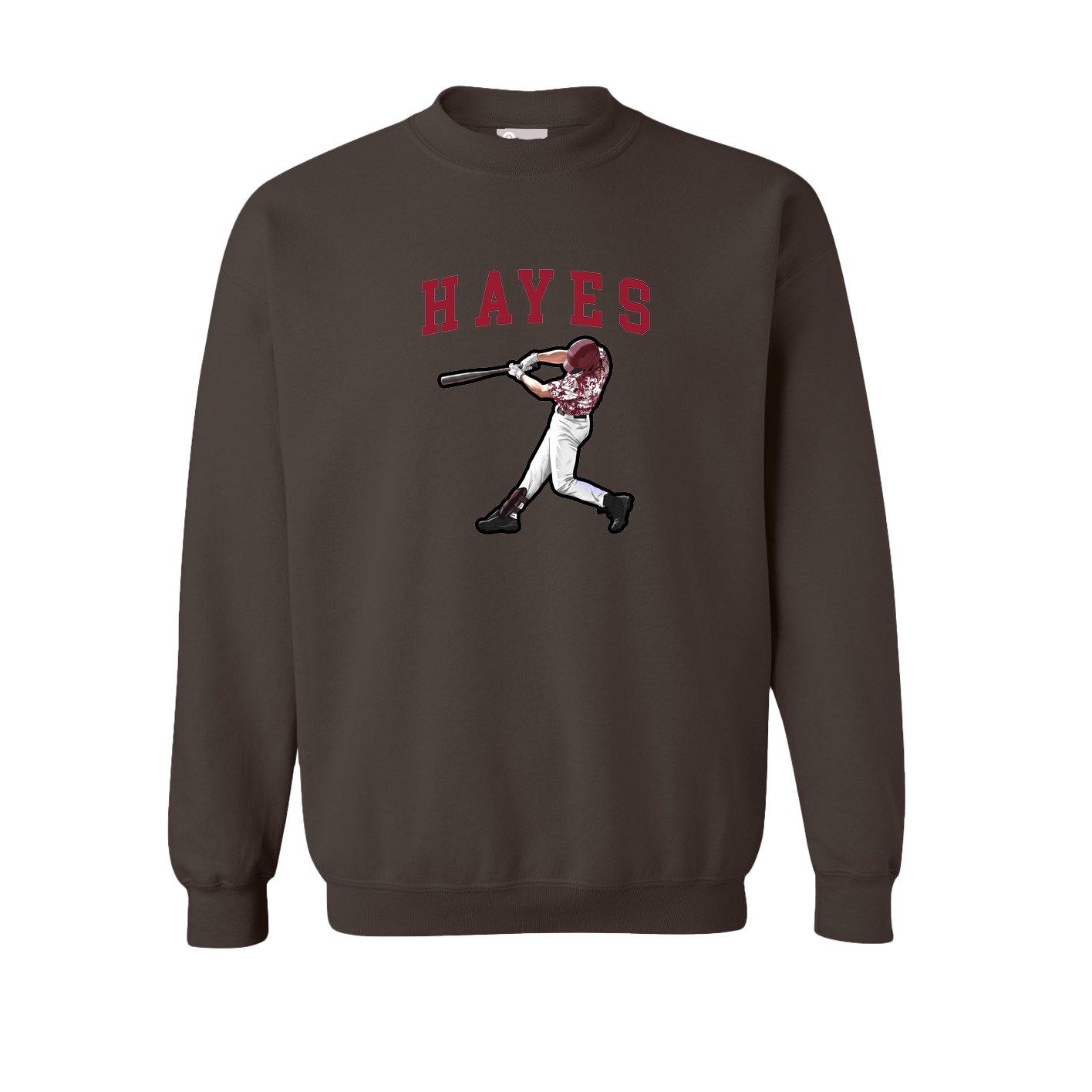 Fleece Crew — Shirsey in Brown
