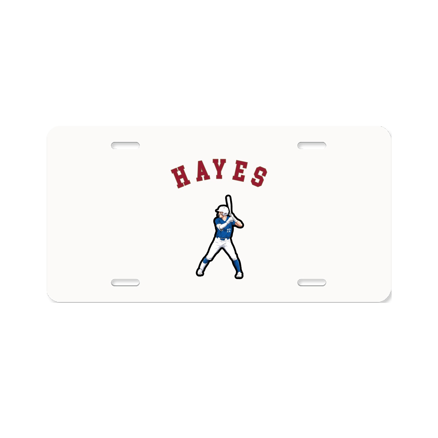License Plate — Shirsey Arch in Classic