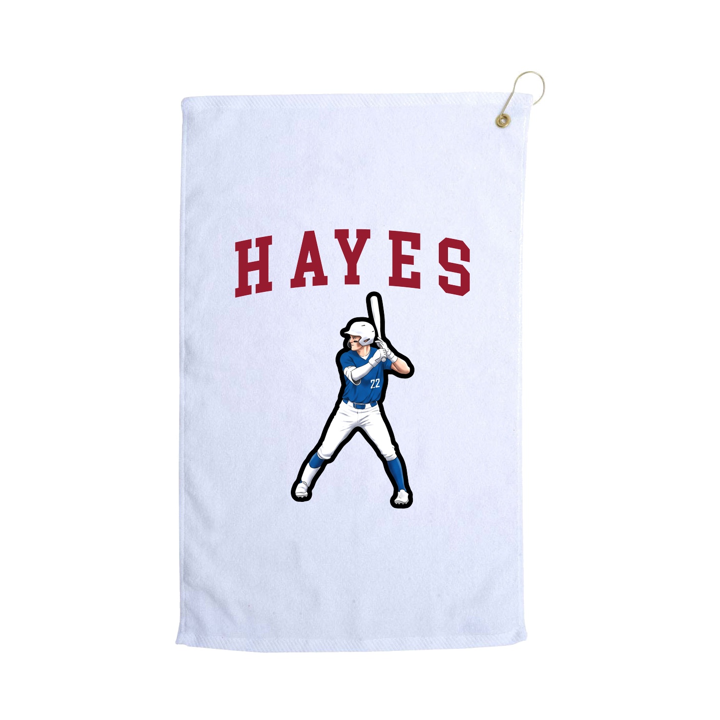 Golf Towel — Shirsey in White