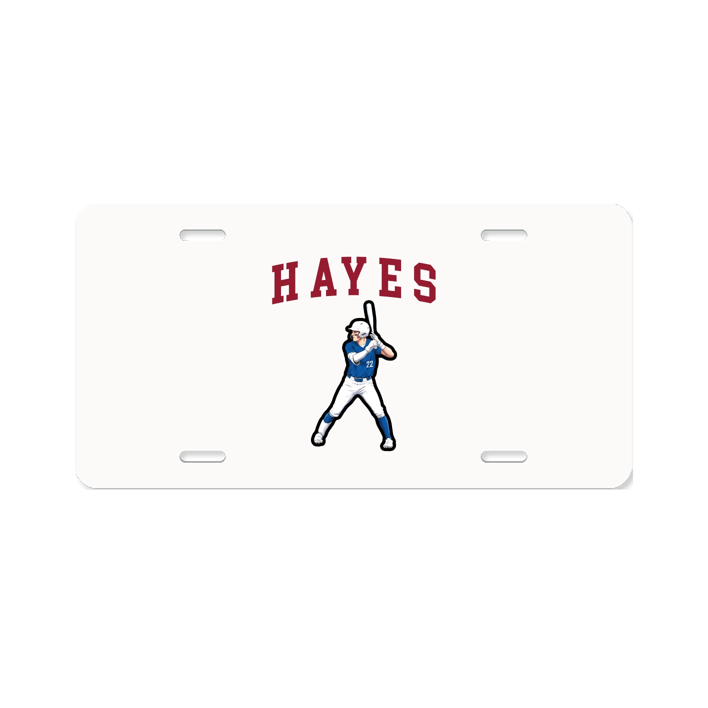 License Plate — Shirsey in Classic