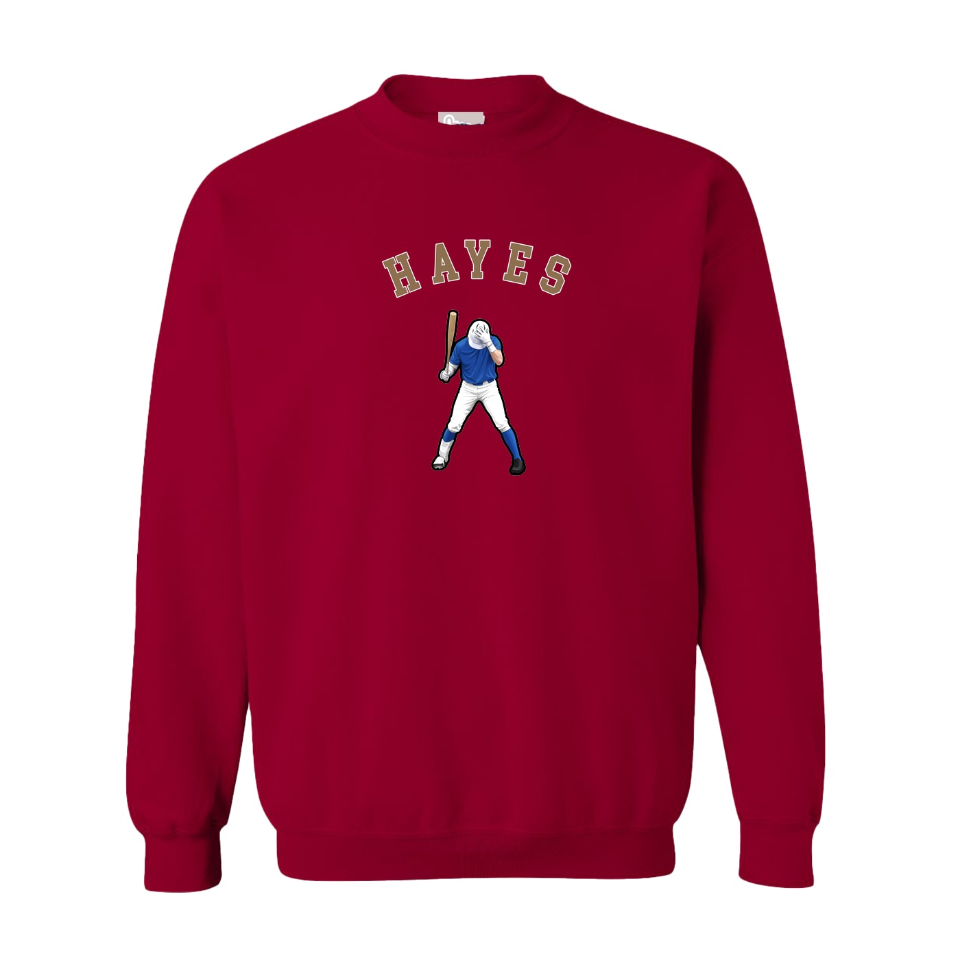 Fleece Crew — Shirsey Arch in Cardinal