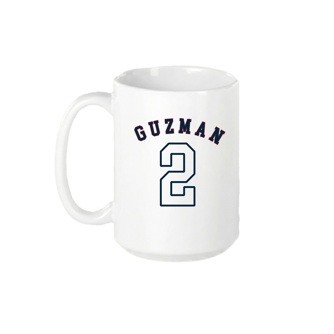 15oz Coffee Mug — Shirsey Arch in White
