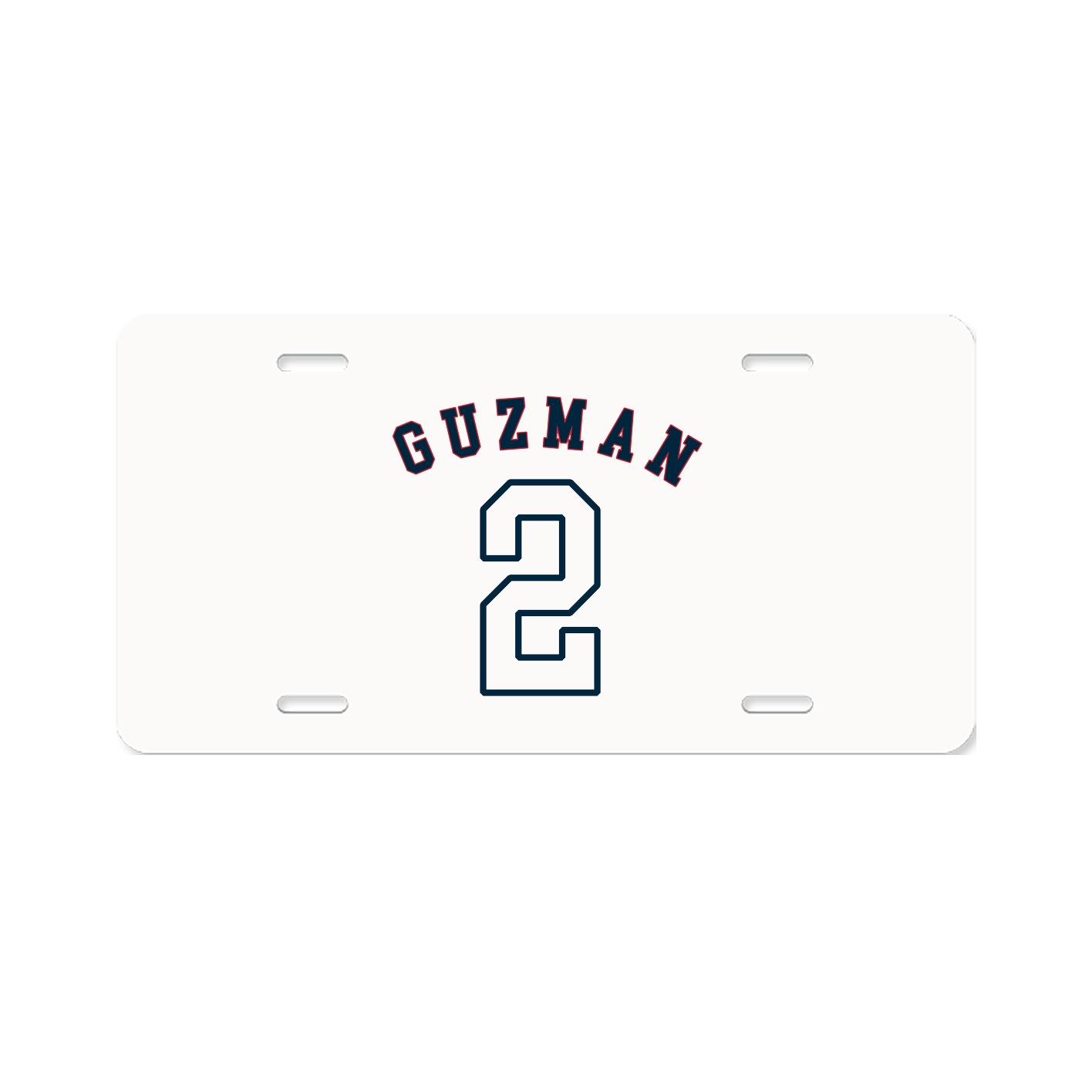 License Plate — Shirsey Arch in Classic