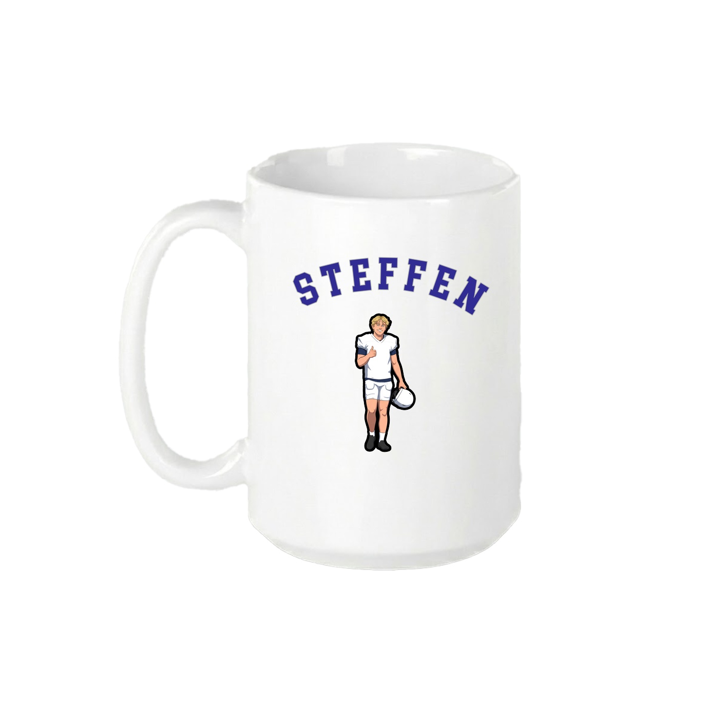 15oz Coffee Mug — Shirsey Arch in White