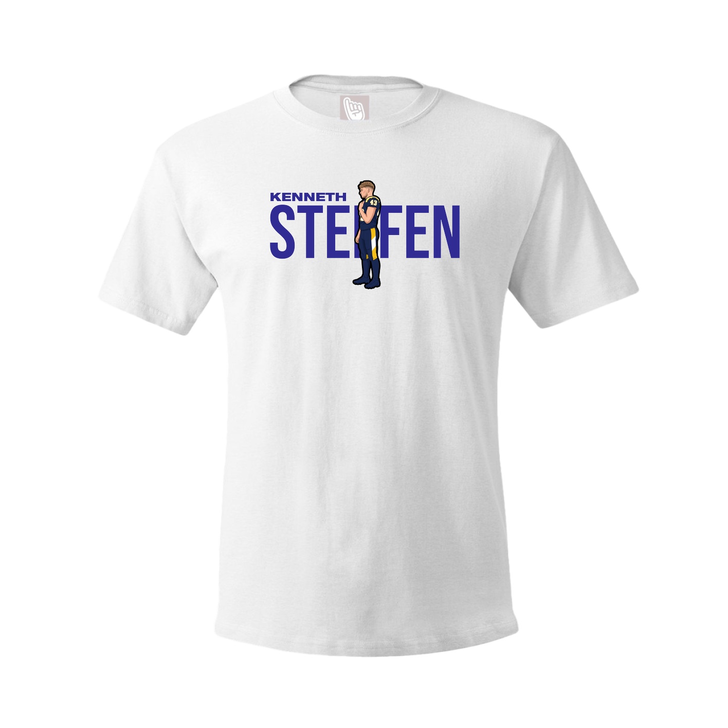 Youth Tee — Player Name in White