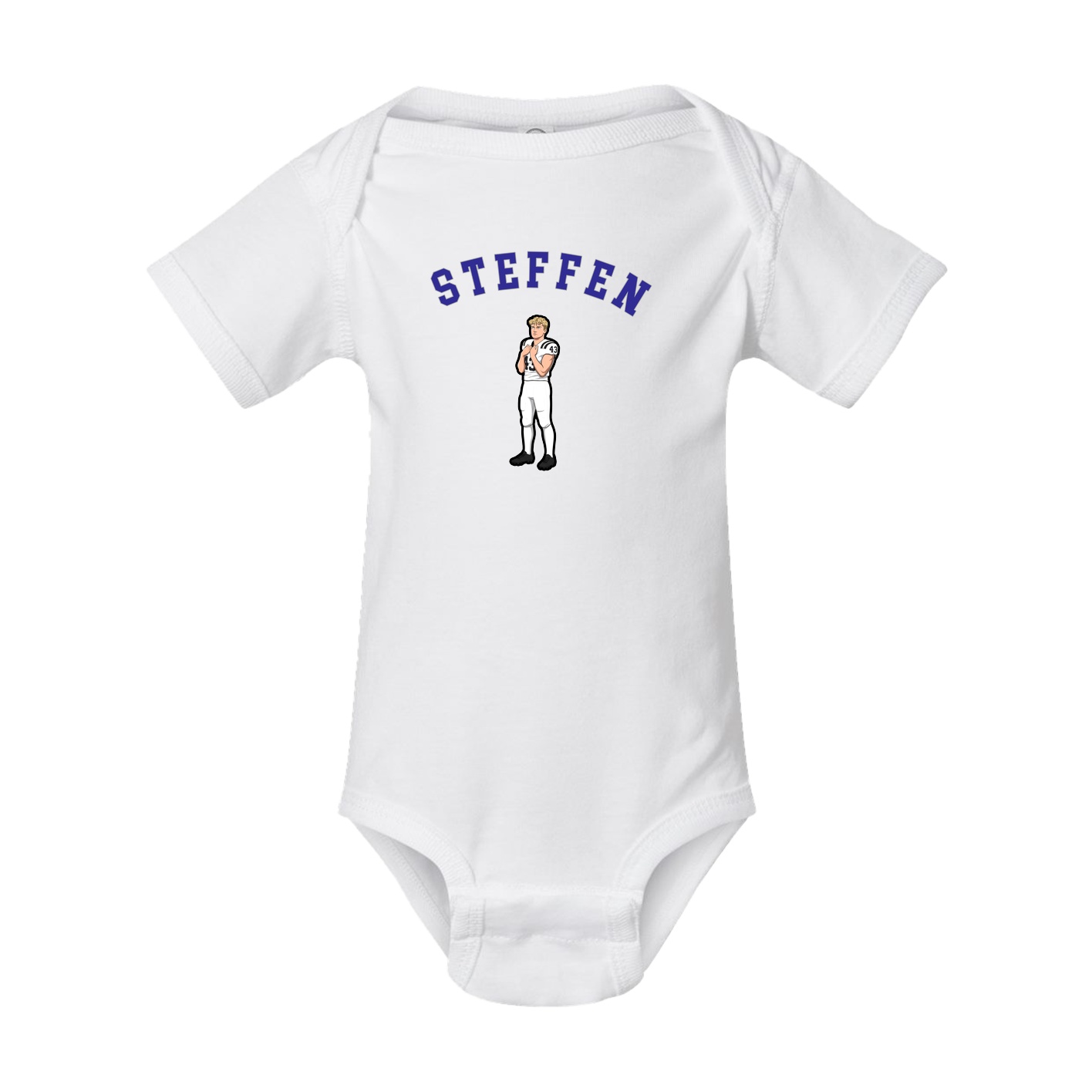 Baby Onesie — Shirsey Arch in White