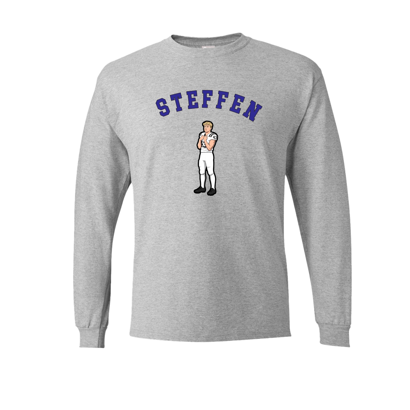 Long Sleeve Tee — Shirsey Arch in Grey