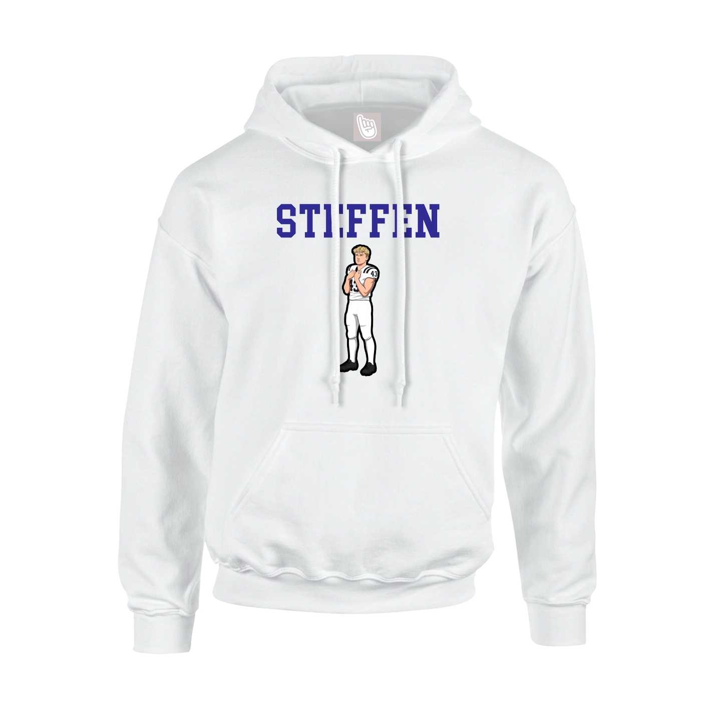 Youth Hoodie — Shirsey in White