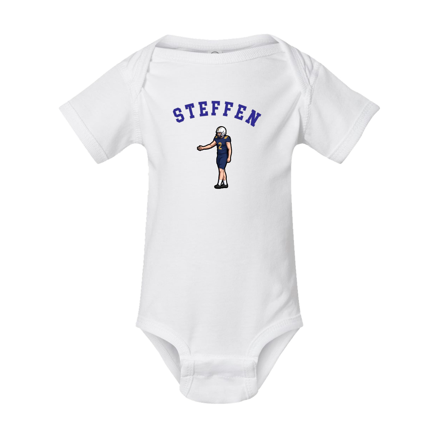 Baby Onesie — Shirsey Arch in White