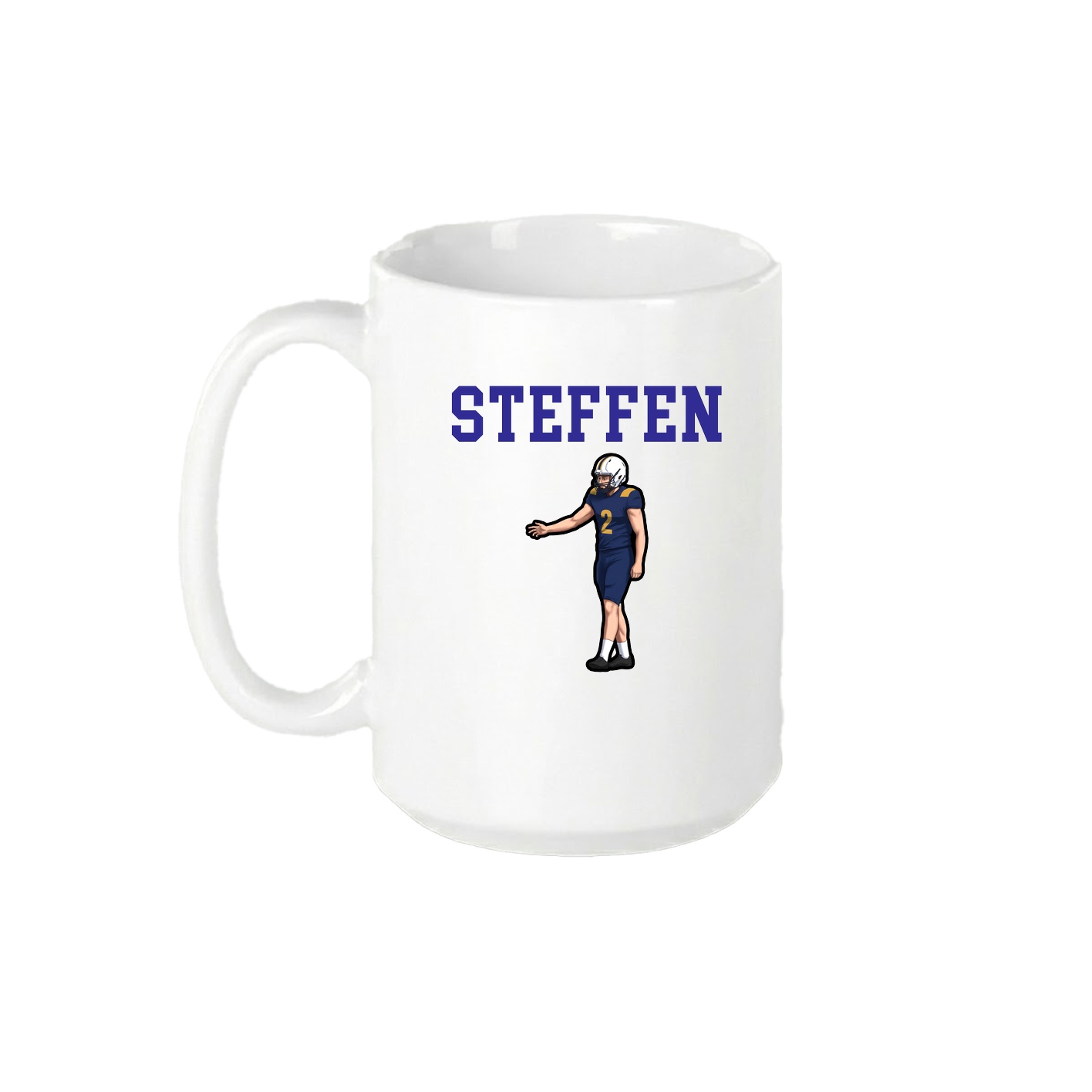 15oz Coffee Mug — Shirsey in White