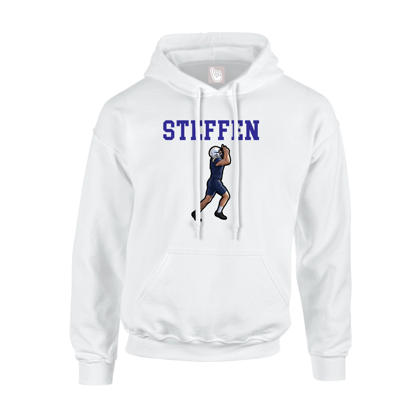 Hoodie — Shirsey in White