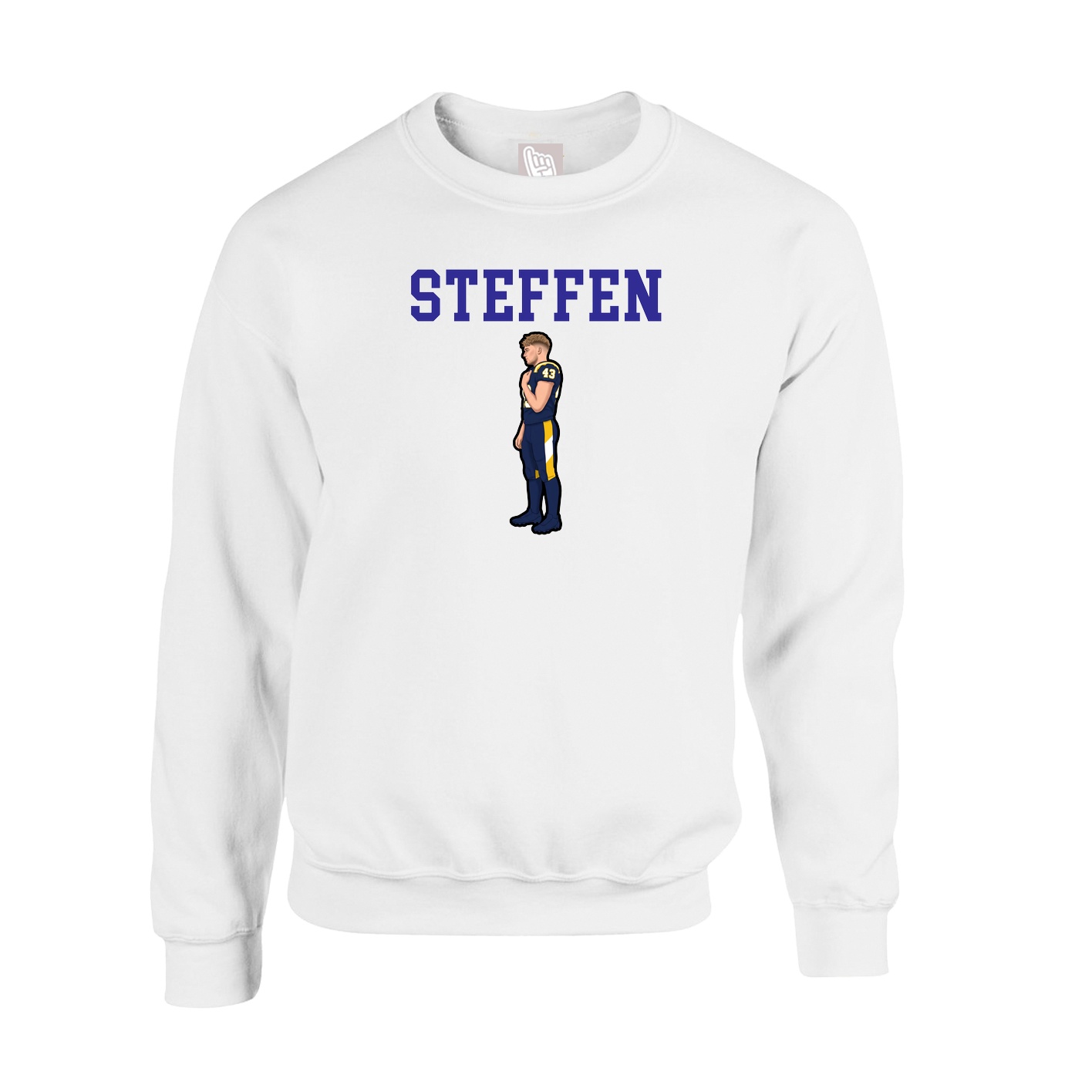 Fleece Crew — Shirsey in White