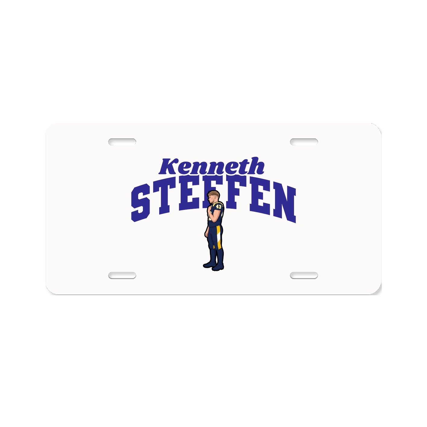 License Plate — Signature Arch in Classic