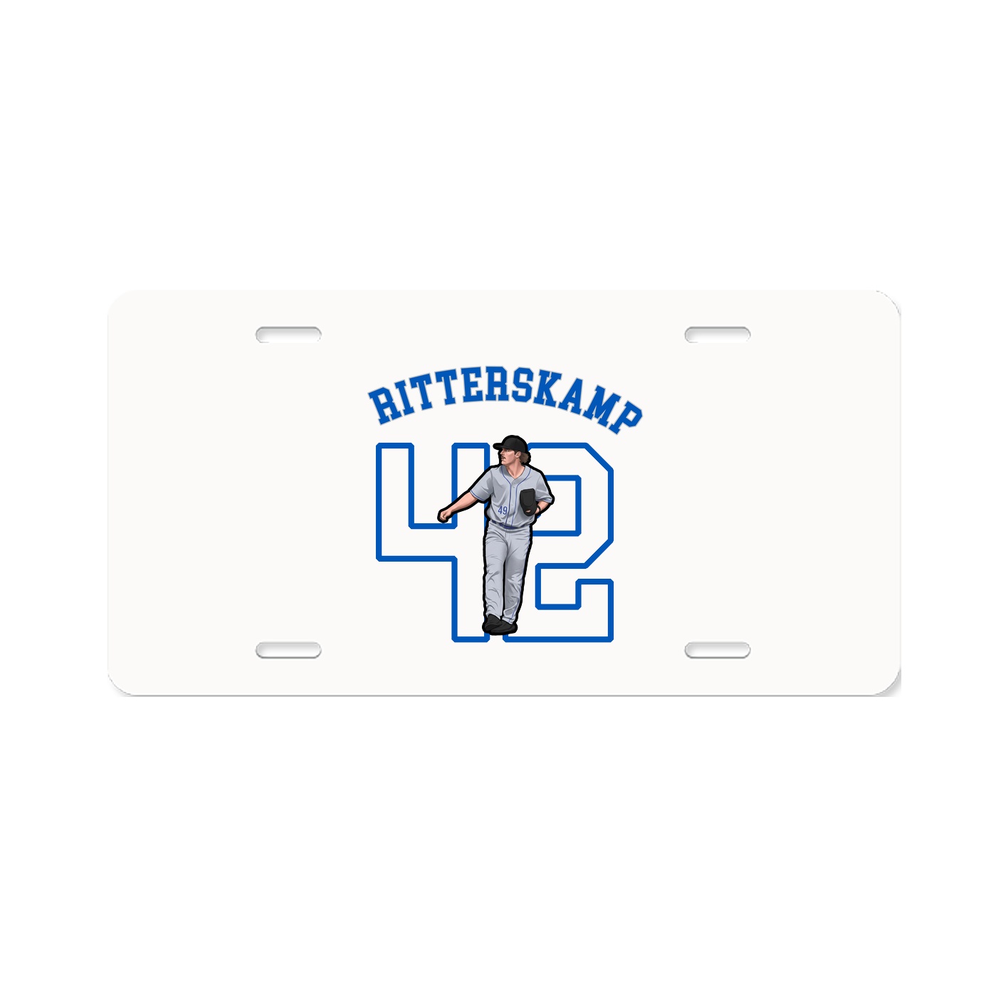 License Plate — Shirsey Arch in Classic