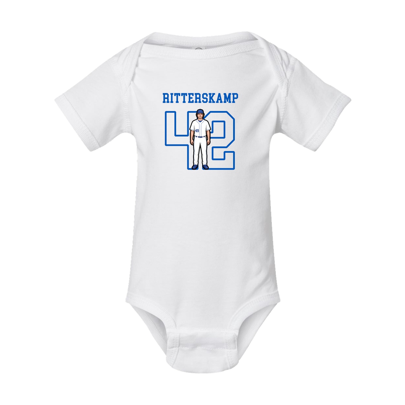 Baby Onesie — Shirsey in White