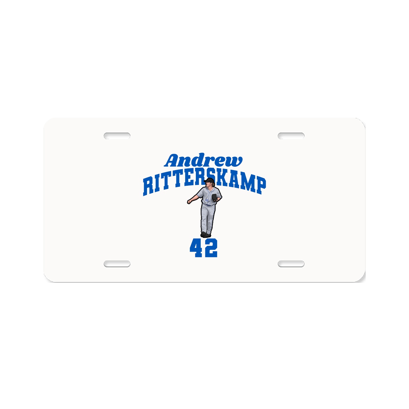 License Plate — Signature Arch in Classic