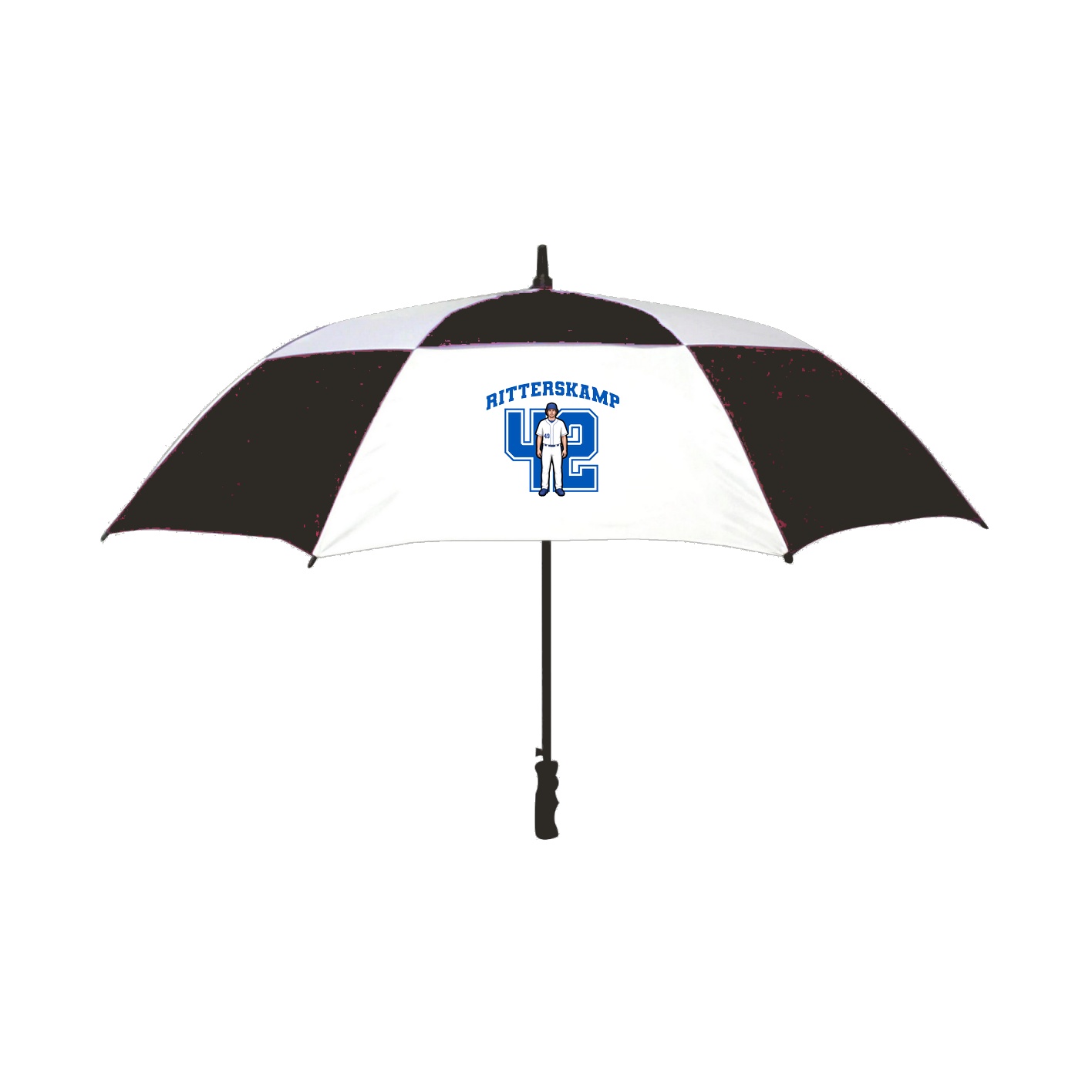 Golf Umbrella — Number in Black