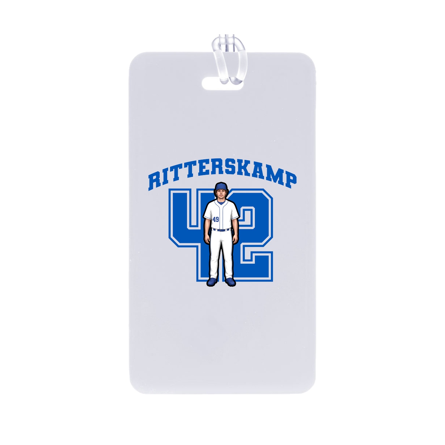 Bag Tag — Number in Classic