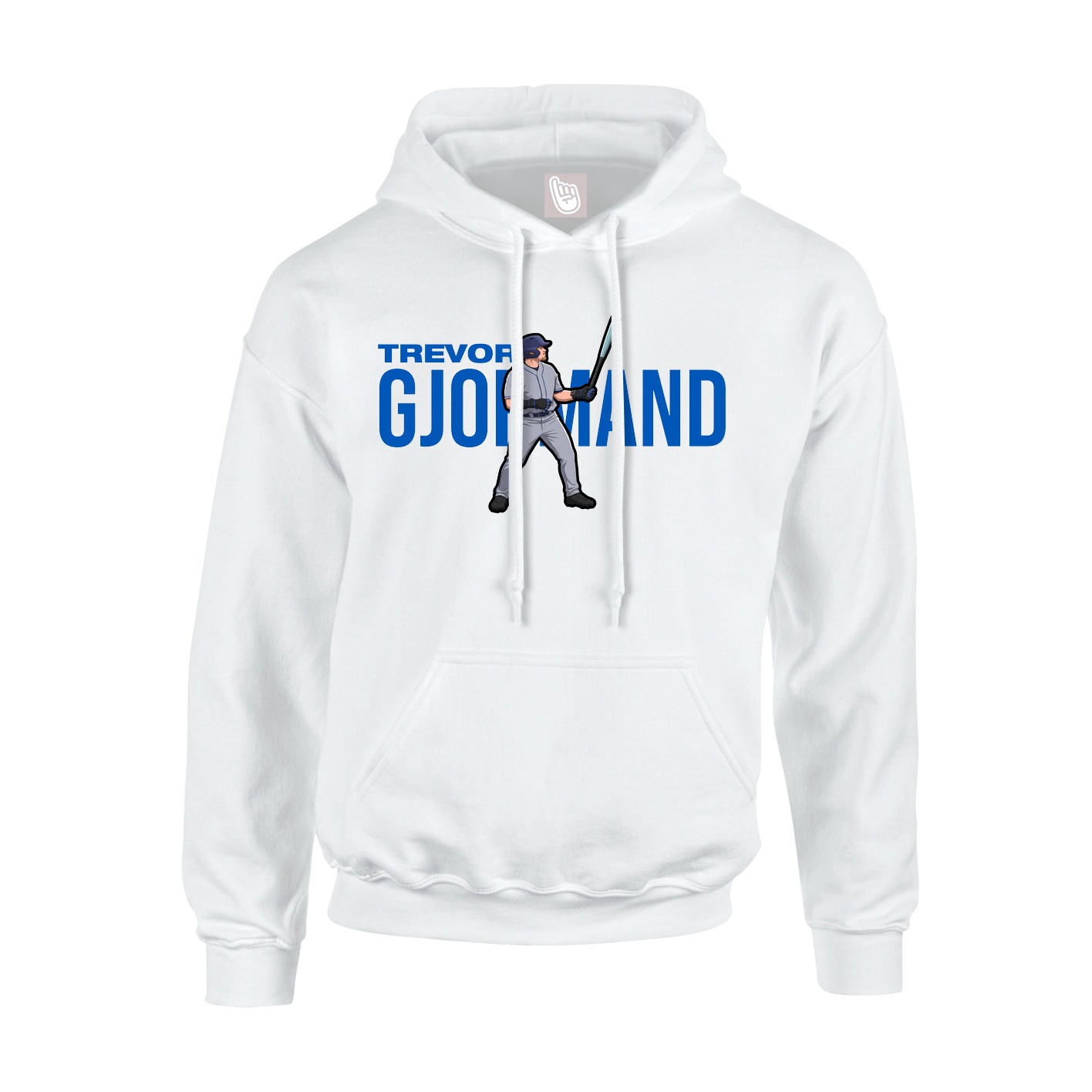 Hoodie — Player Name in White