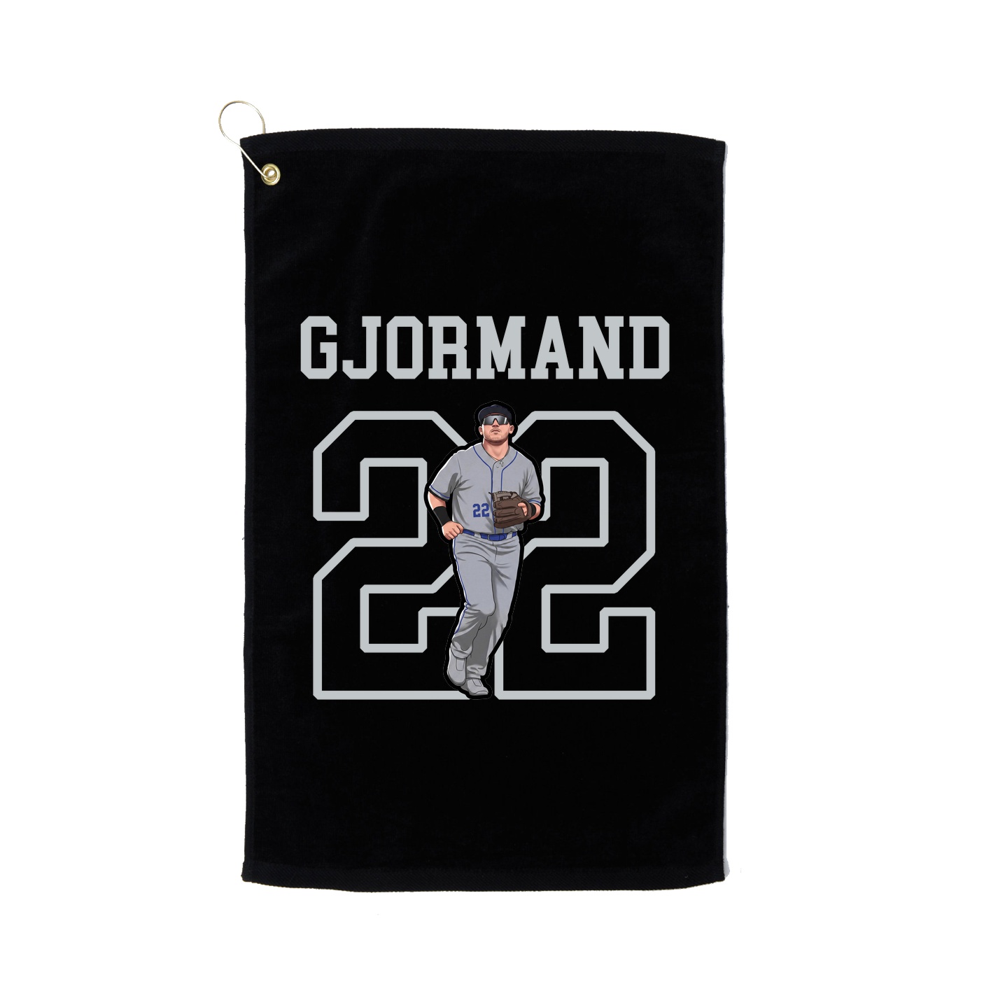 Golf Towel — Shirsey in Black