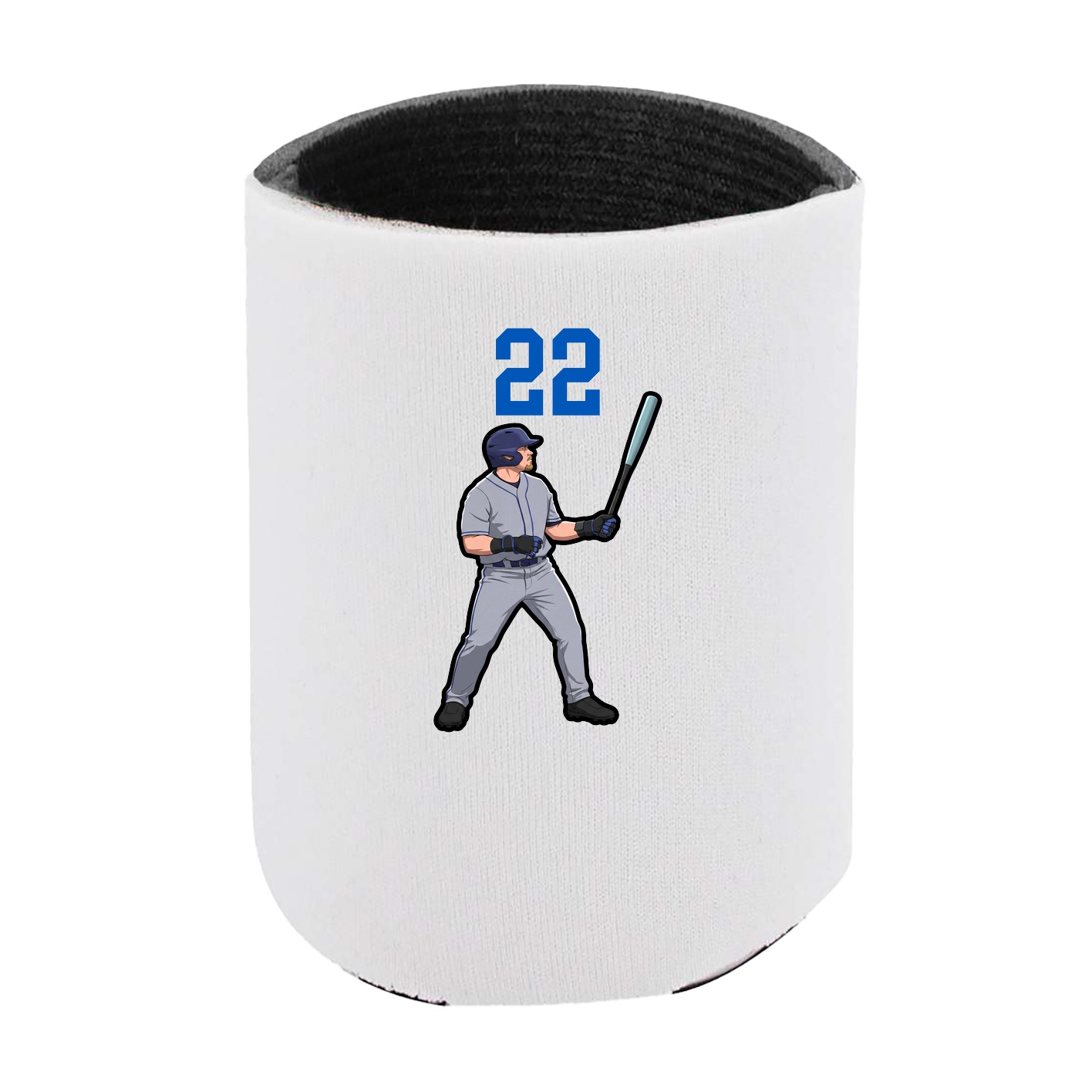 Can Holder — Number Top in White