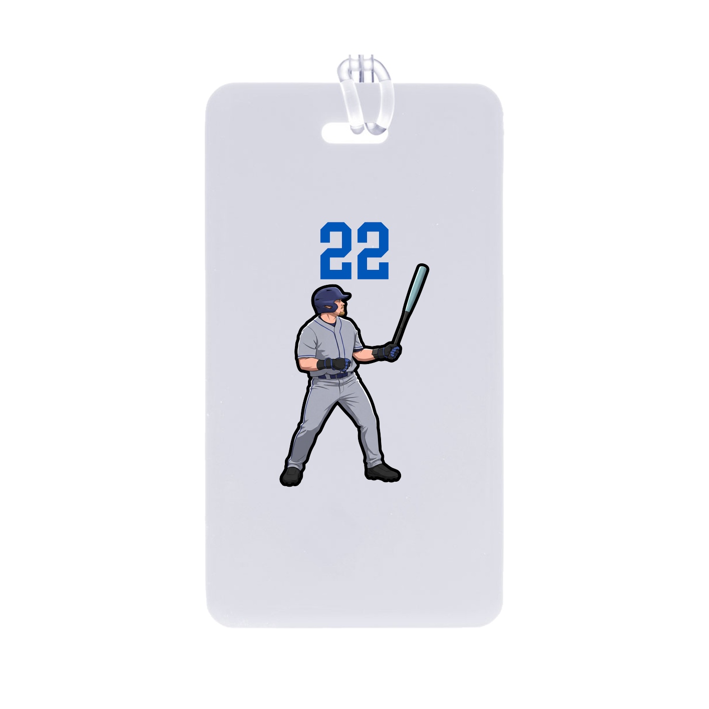 Bag Tag — Number Top in Classic