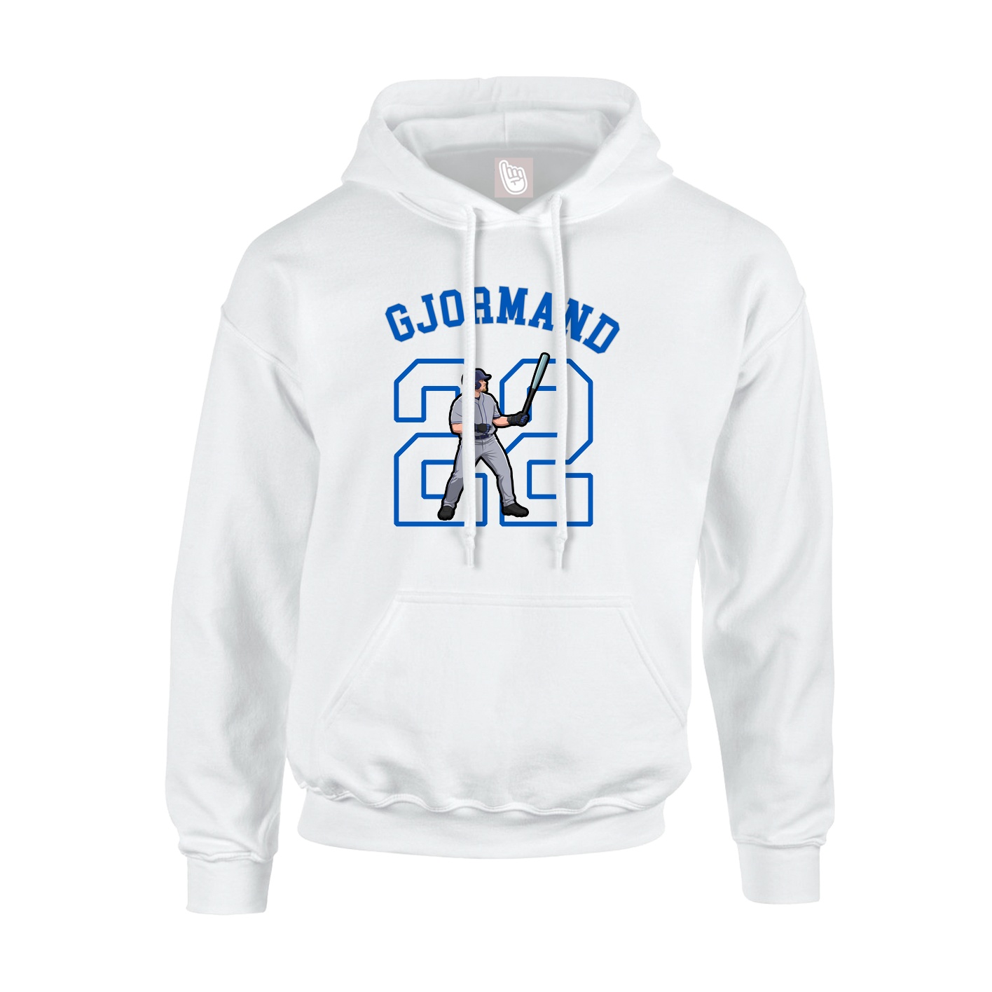 Youth Hoodie — Shirsey Arch in White