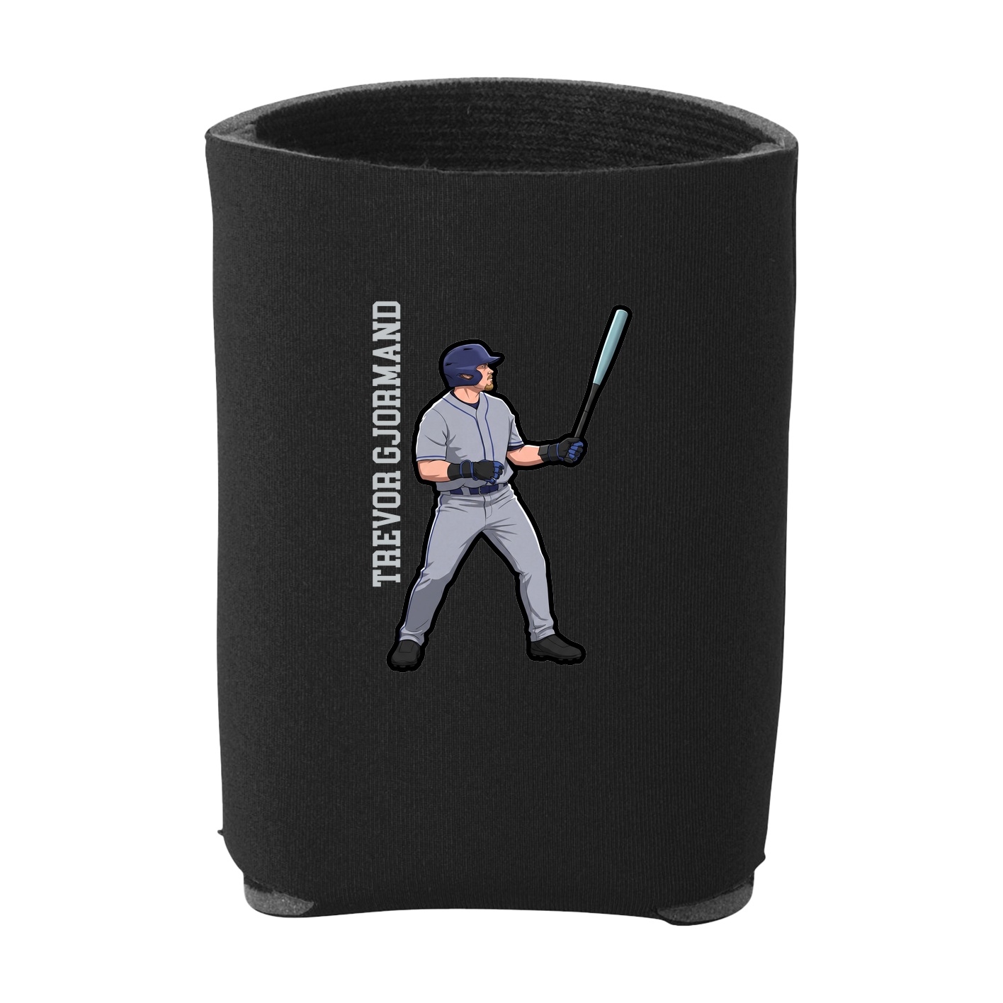 Can Holder — Name Vertical in Black