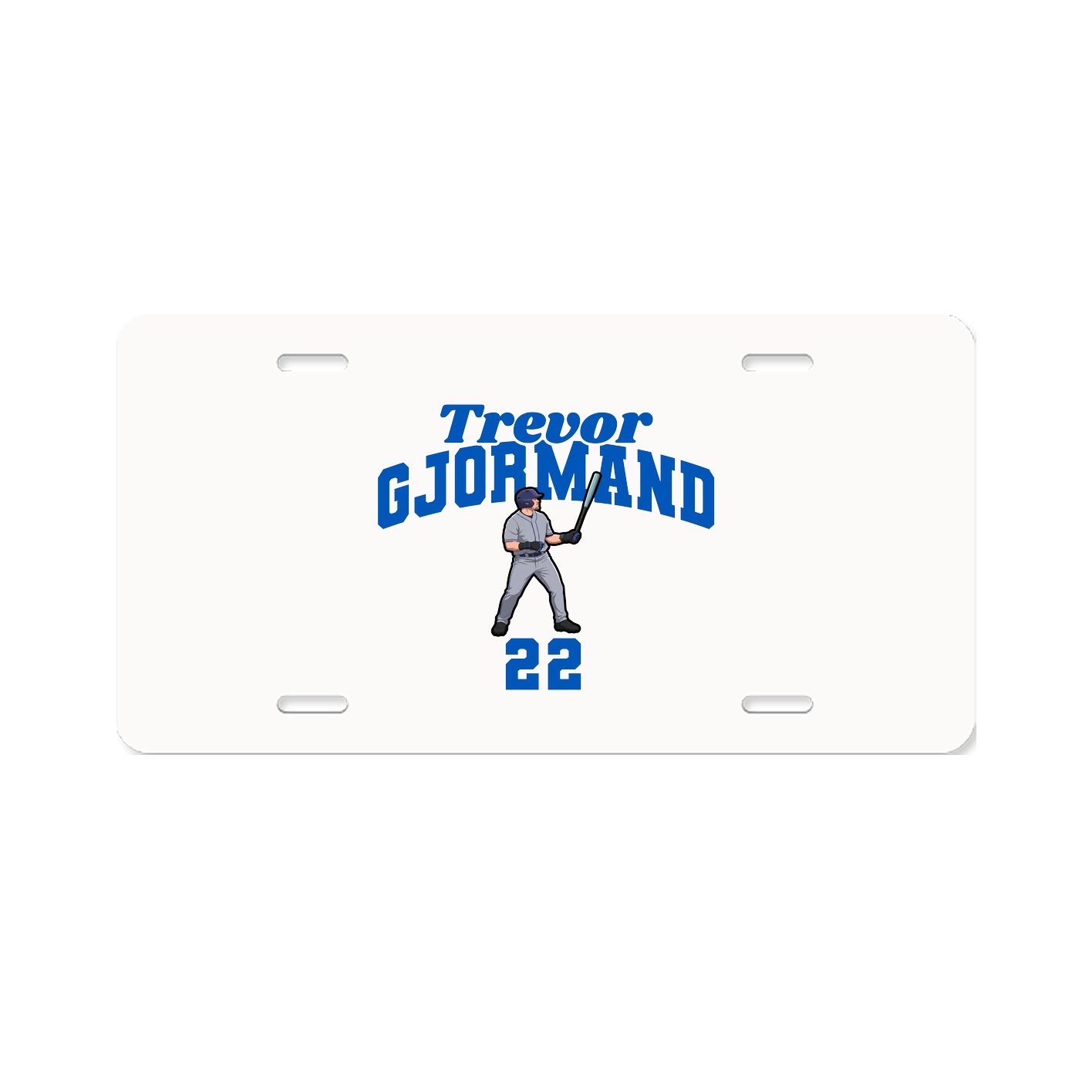 License Plate — Signature Arch in Classic