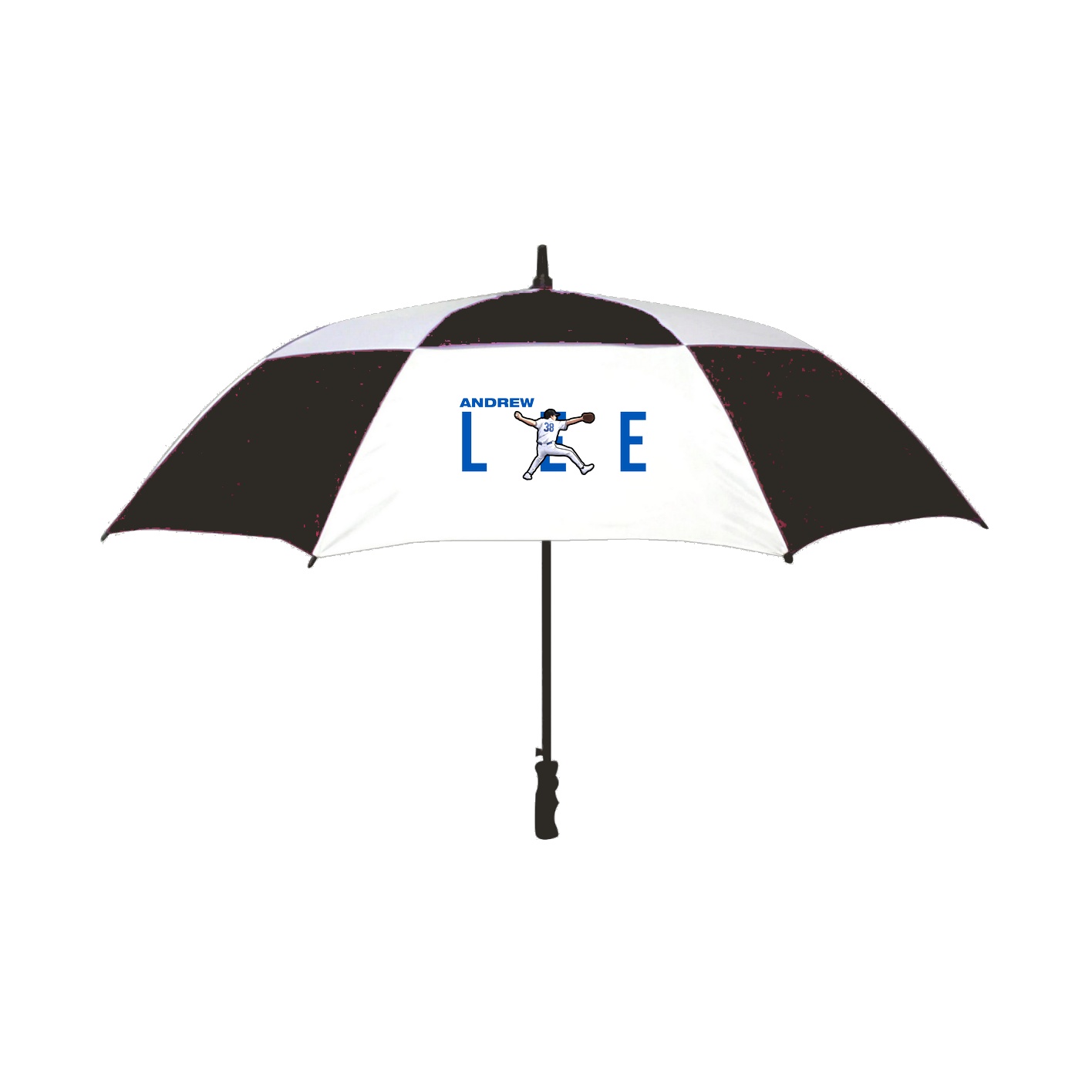 Golf Umbrella — Player Name in Black