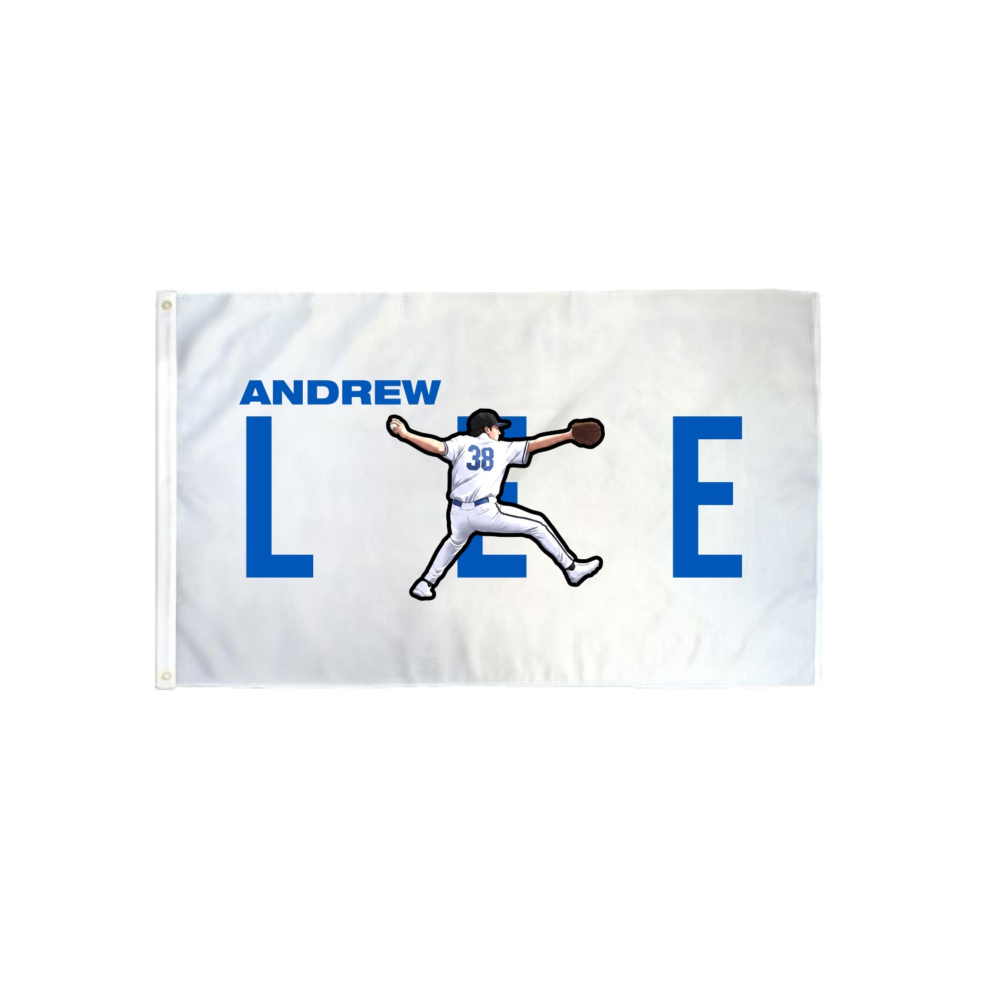 3x5 Flag — Player Name in Classic