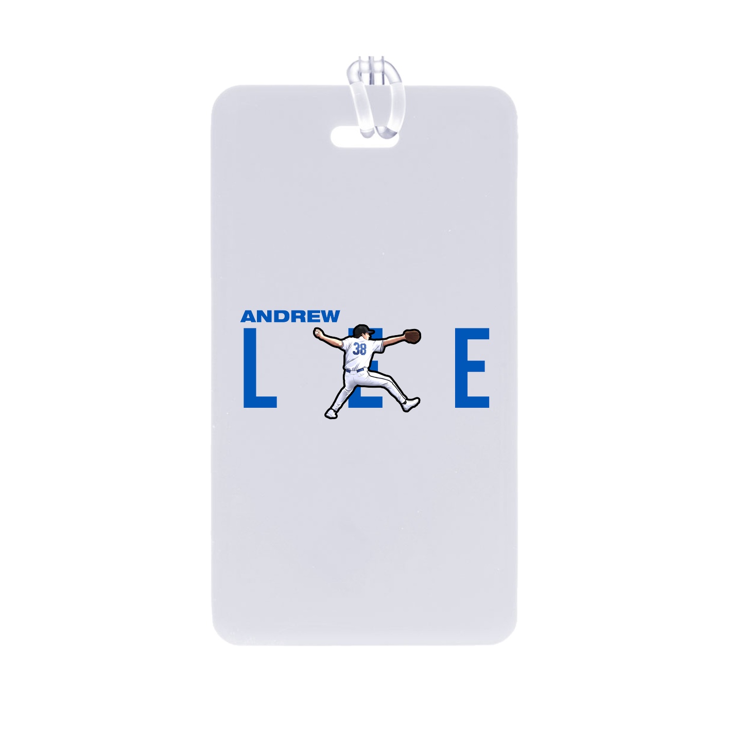 Bag Tag — Player Name in Classic