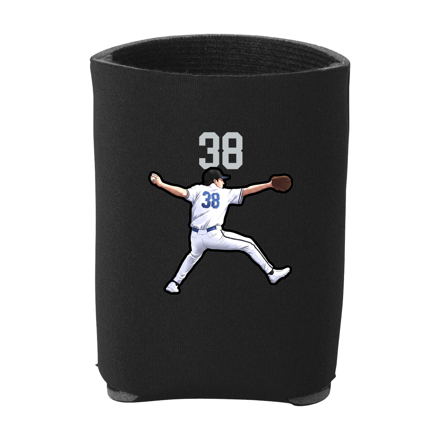 Can Holder — Number Top in Black