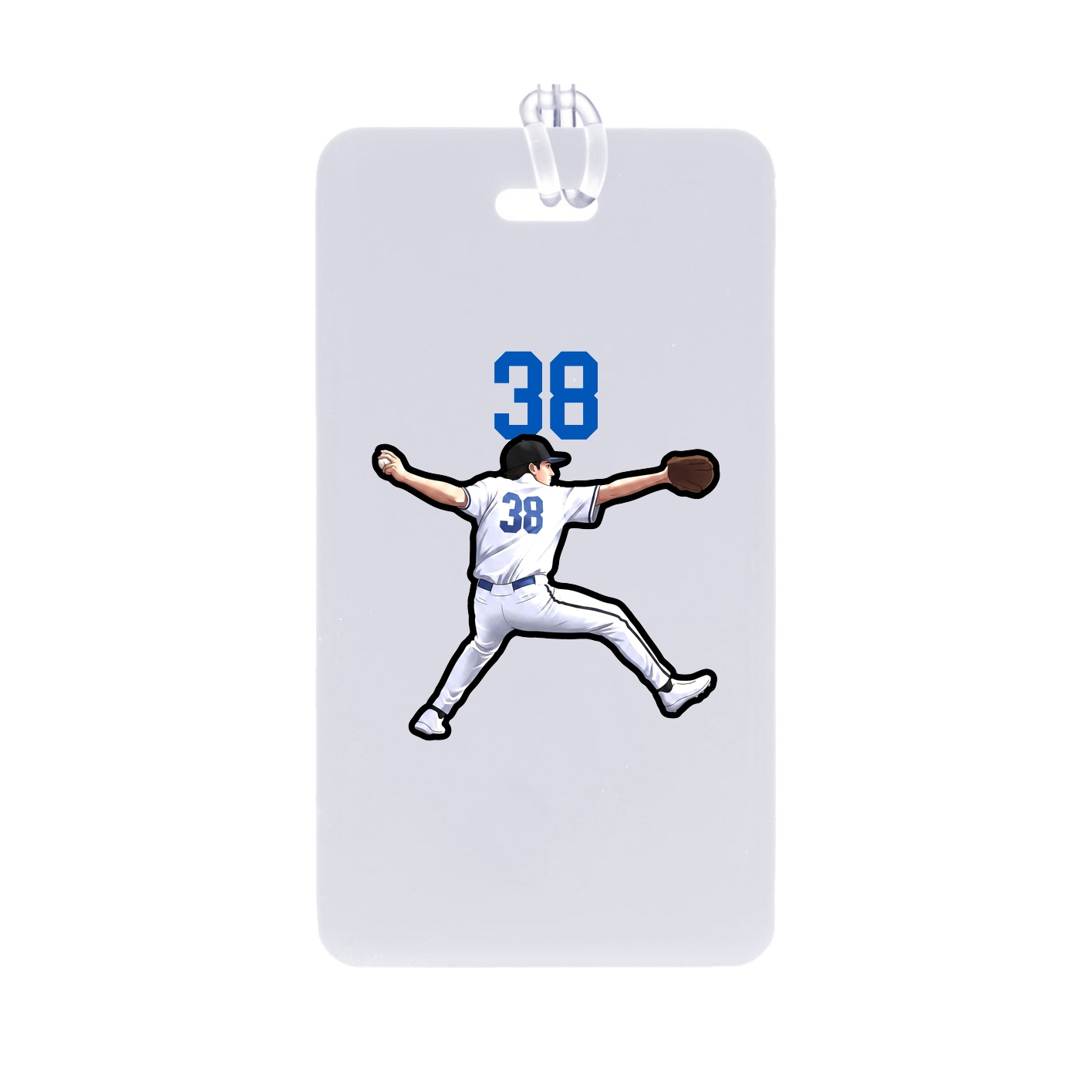 Bag Tag — Number Top in Classic